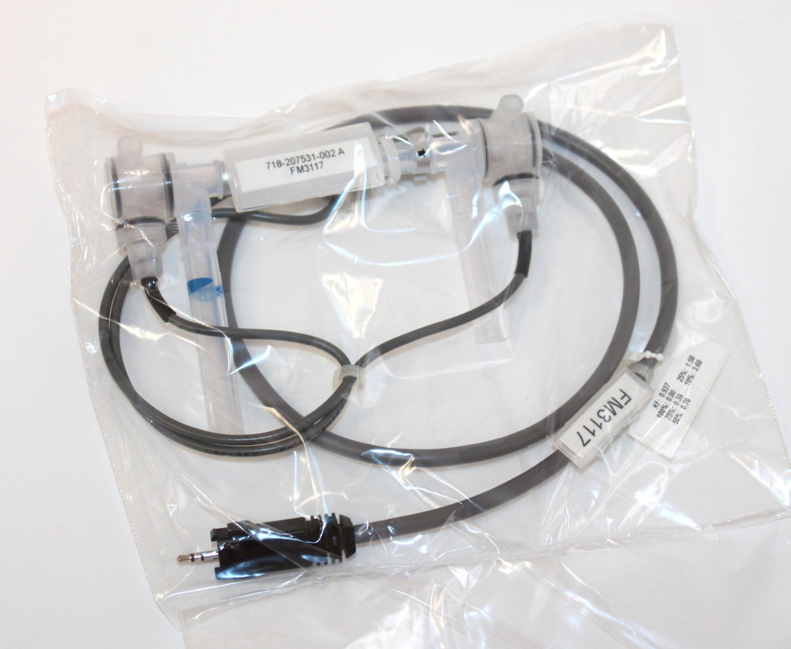 Lam Research LFS-04L-U ultrasonic inline flow Sensor, FL MTR, LFS-04L-U, 0-4 LPM