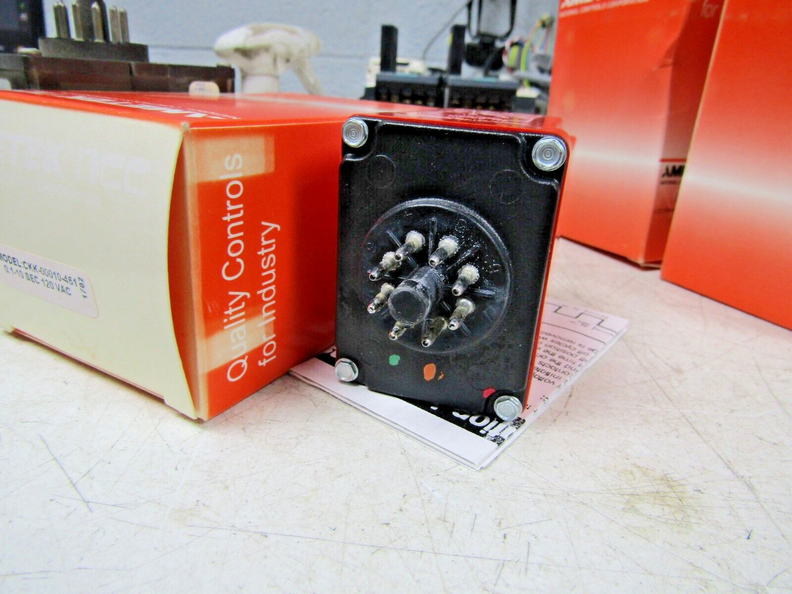 🔥NEW AMETEK NCC 1-10 SECOND TIMER CKK-10-461 120VAC CKK00010461