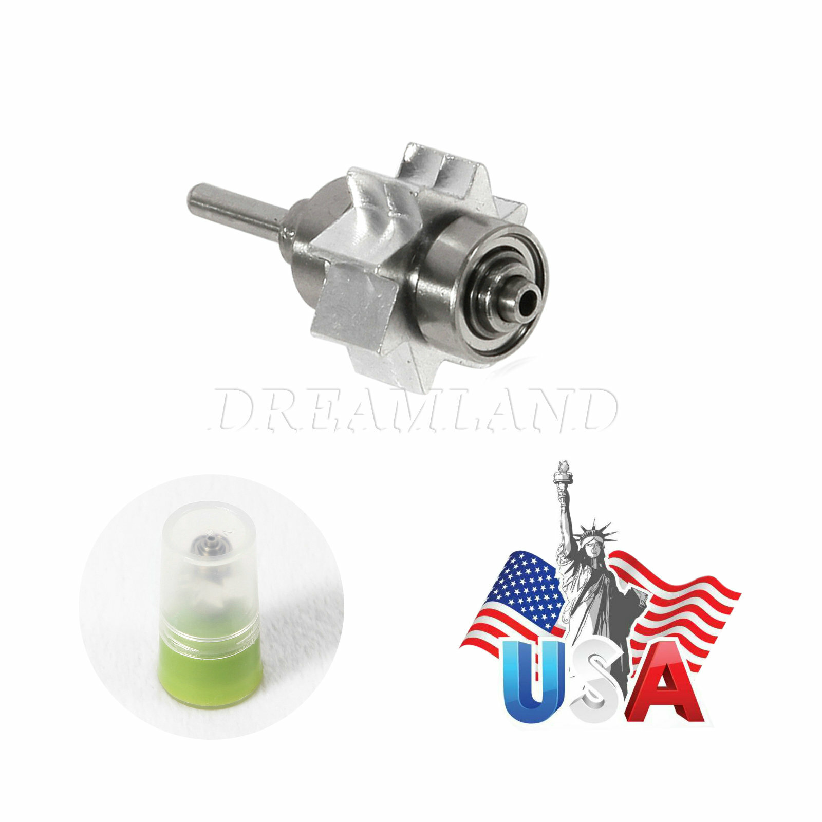 Dental Replaced Turbine Cartridge Rotor for LED High Speed Handpiece USA