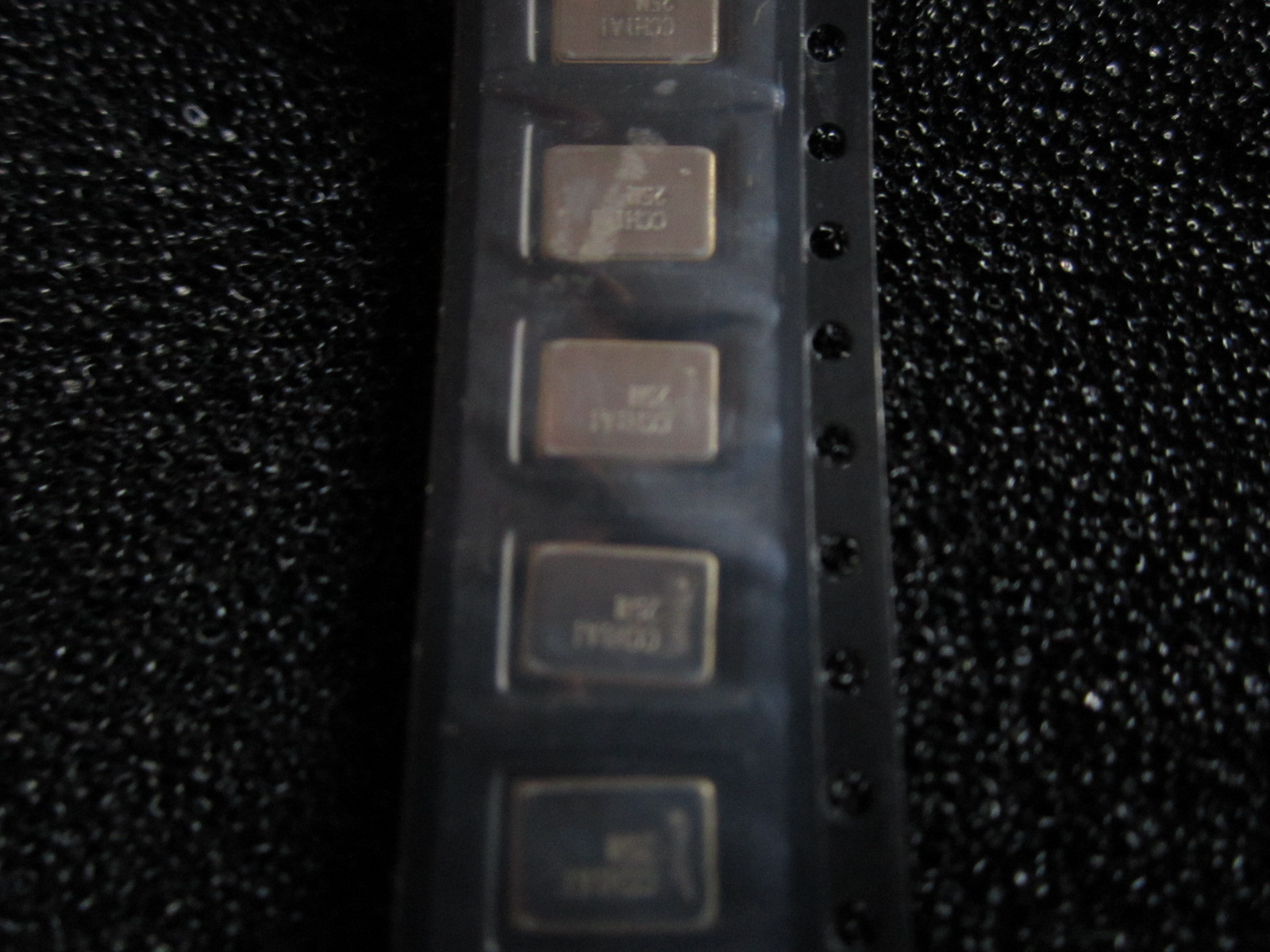 25MHz, 25.000MHz, 3.3V, HCMOS 5×7mm SMD Crystek Crystal Oscillator NOS 10pcs USA