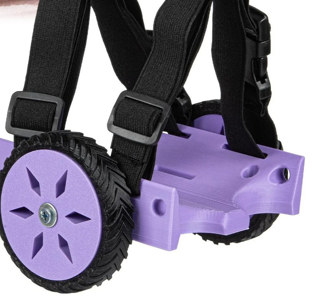 Adjustable Small Pet Wheelchair for Guinea Pig Rabbit Hamster 0.8 lb