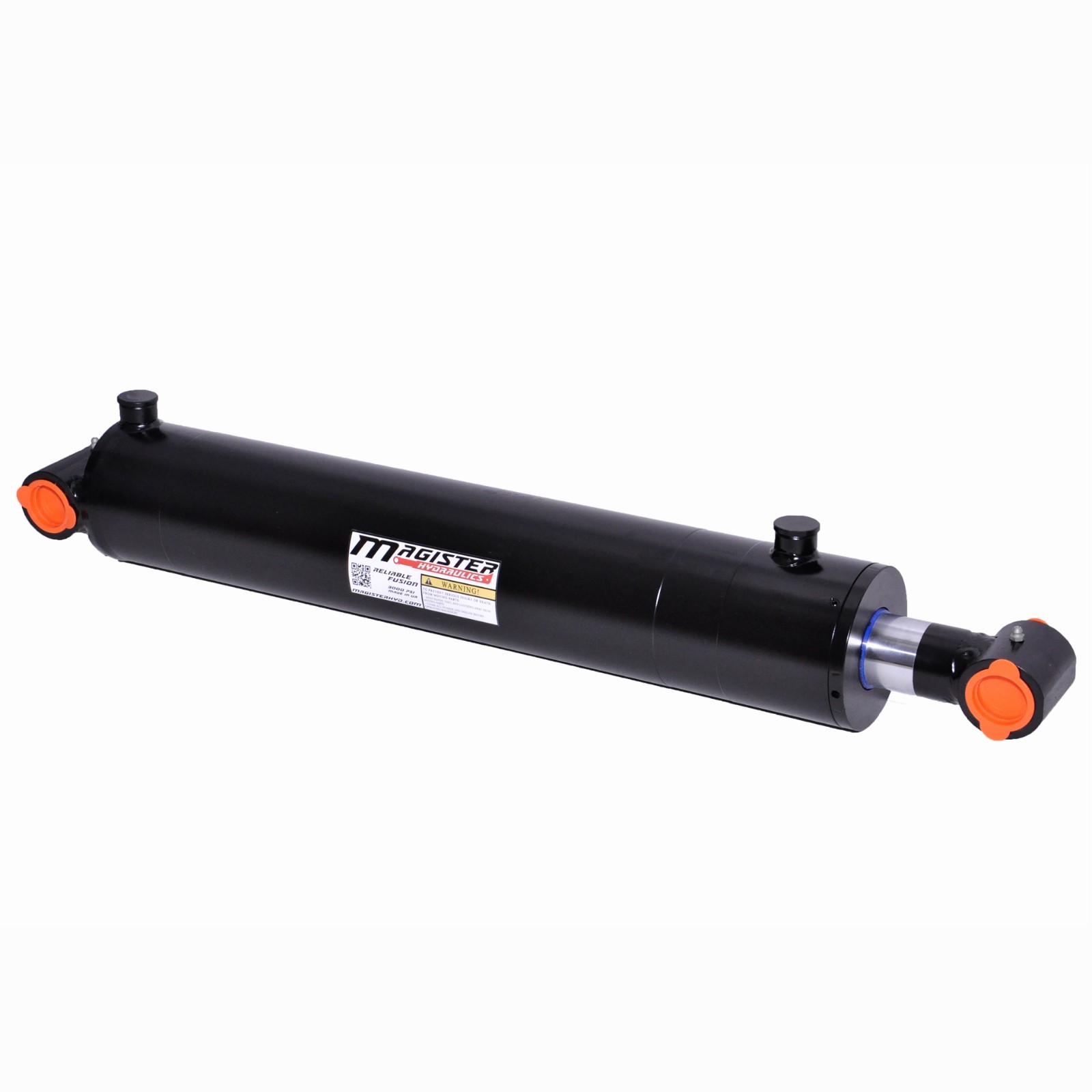 Hydraulic Cylinder Welded Double Acting 4″ Bore 32″ Stroke Cross Tube 4×32 NEW