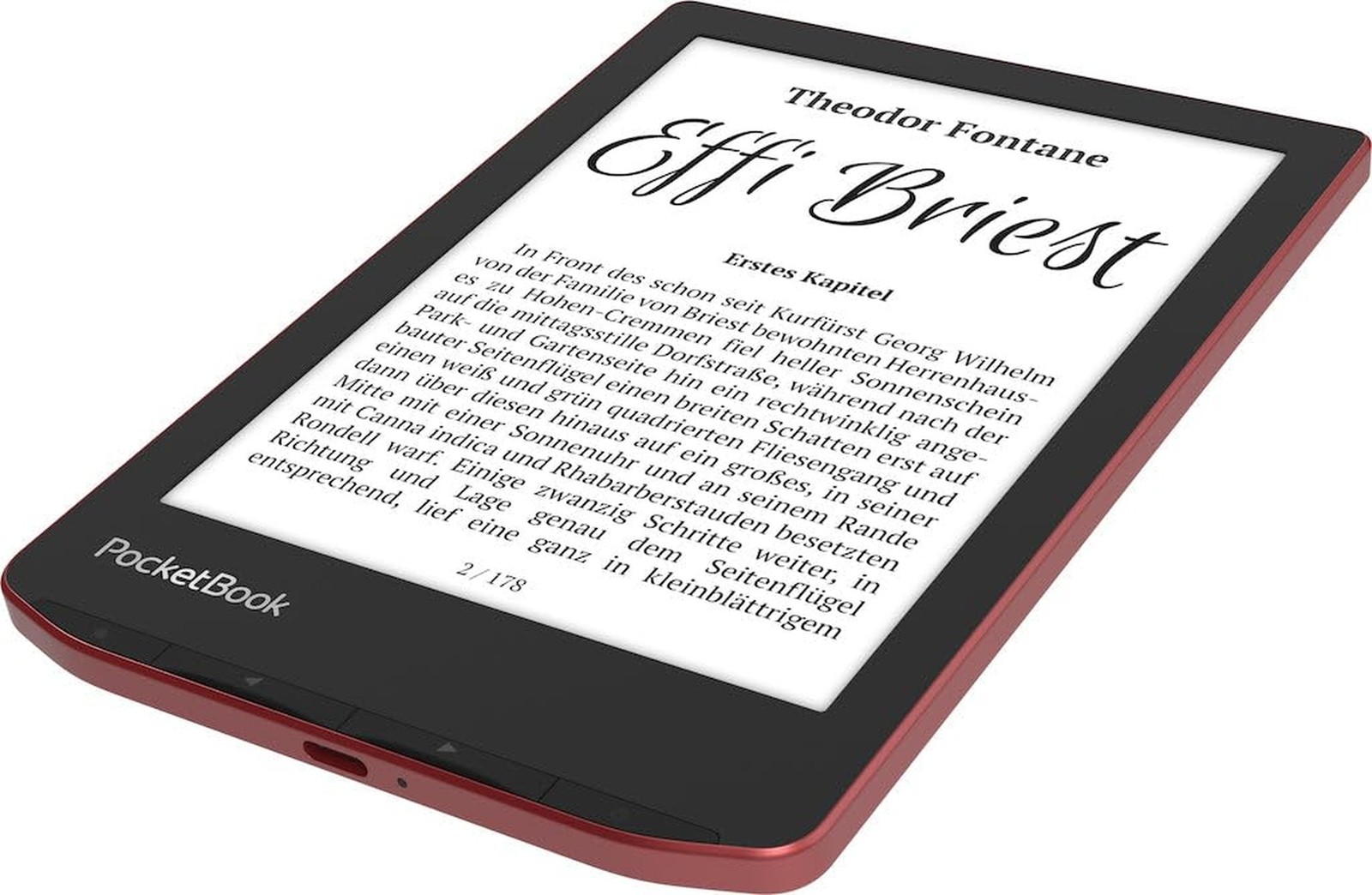 PocketBook Verse Pro E-Reader Waterproof | Eye-Friendly 6» E-Ink Carta™ H