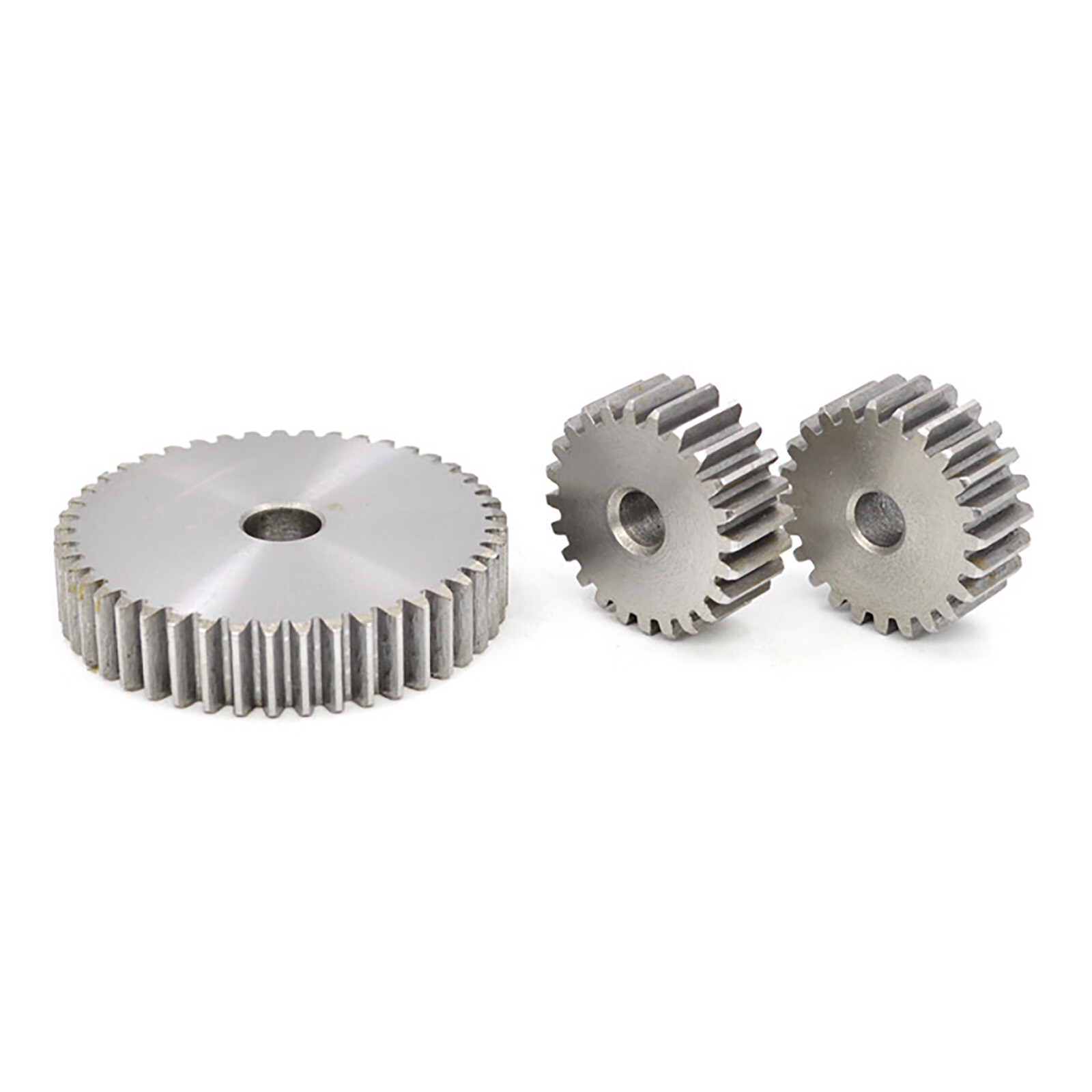 Mod1 Steel Spur Gears Pinion Gear 10mm Width 12-150 Teeth 14-152mm OD For 3D CNC