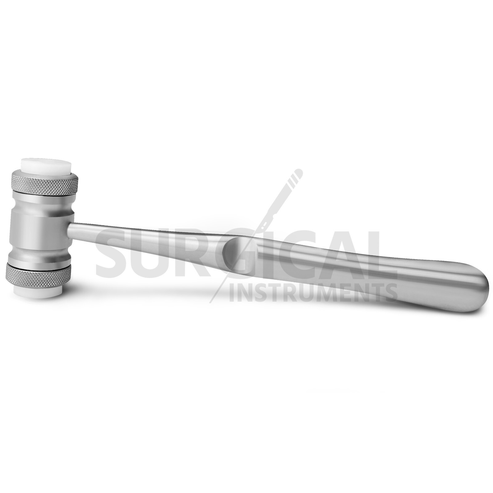 MEAD Mallet 7.5″ Head 8oz With 2 Replaceable Nylon Caps Orthopedic German Grade