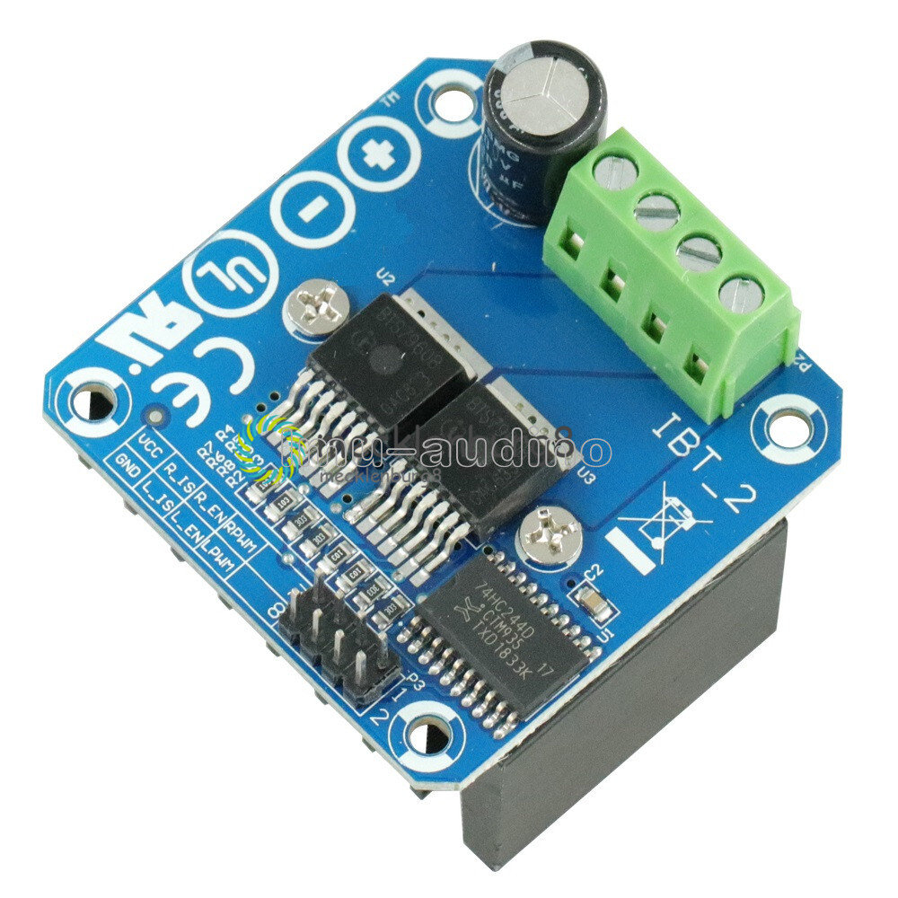 1/2/5/10PCS 43A Dual BTS7960B Stepper Motor Driver DC H-Bridge PWM For Arduino