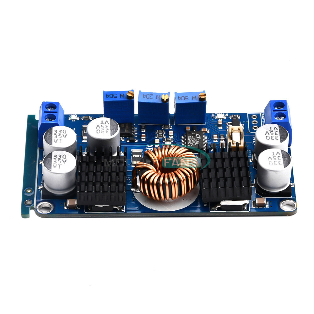 DC 5V-32V to 1V-30V 10A Automatic Step Up Down Regulator Charging Module LTC3780