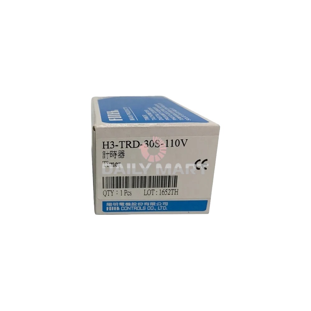 New In Box FOTEK H3-TRD-30S Time relay DC24V