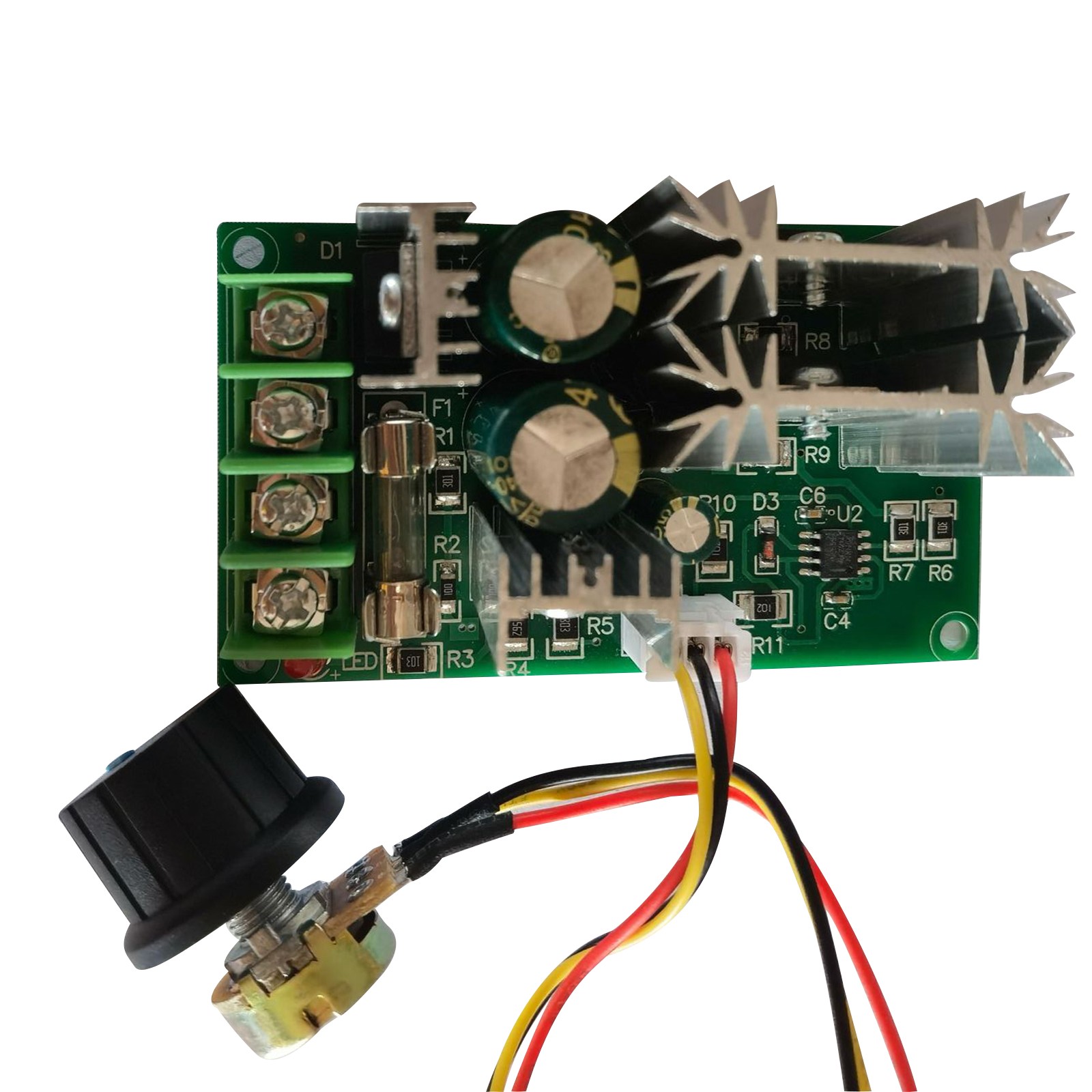 Universal 25KHz DC 10-60V PWM HHO RC Motor Speed Regulator Controller Swit Board