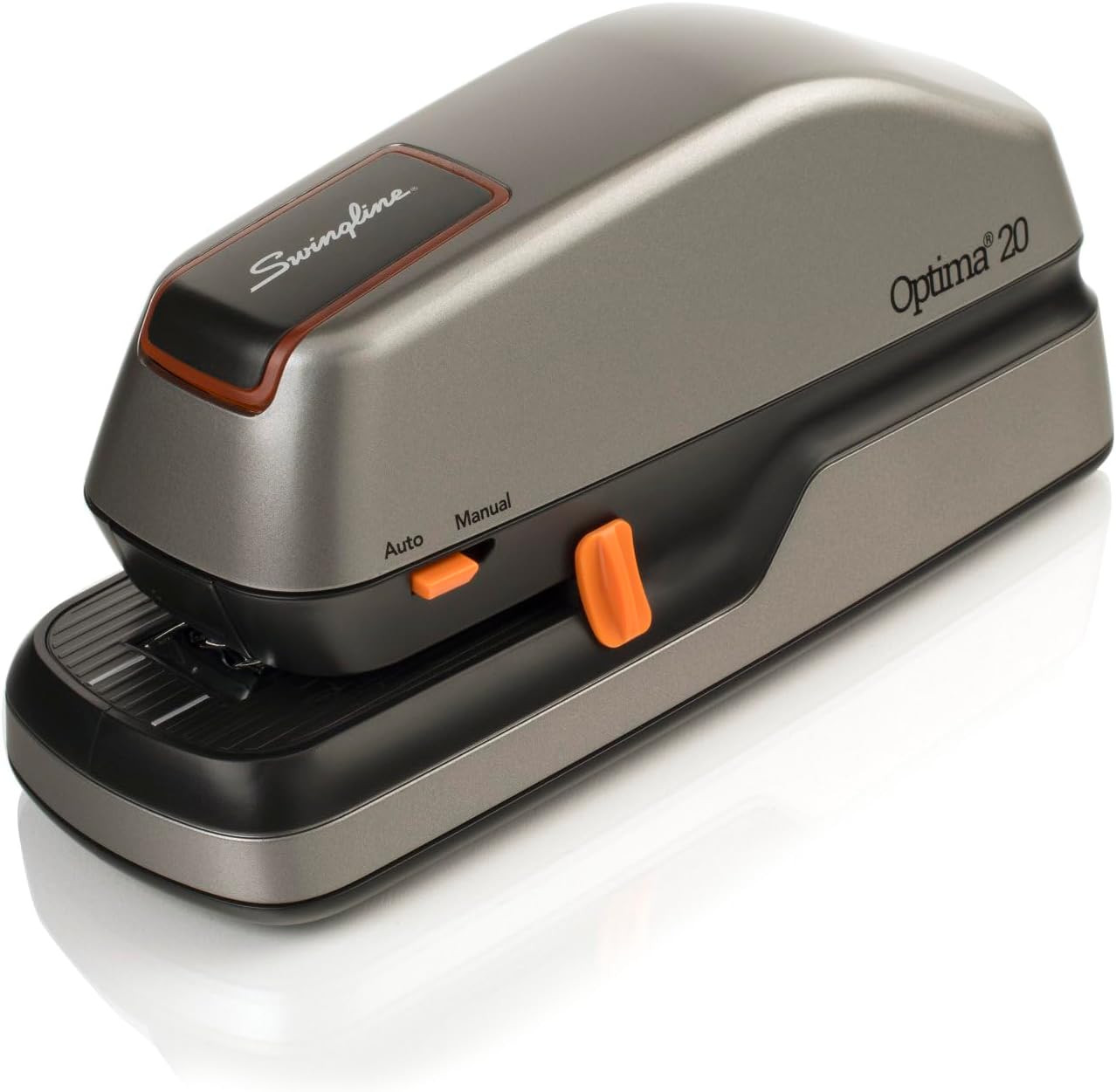 Electric Stapler, 20 Sheet Capacity, Optima 20, Jam Free, Auto or Manual, Plug i