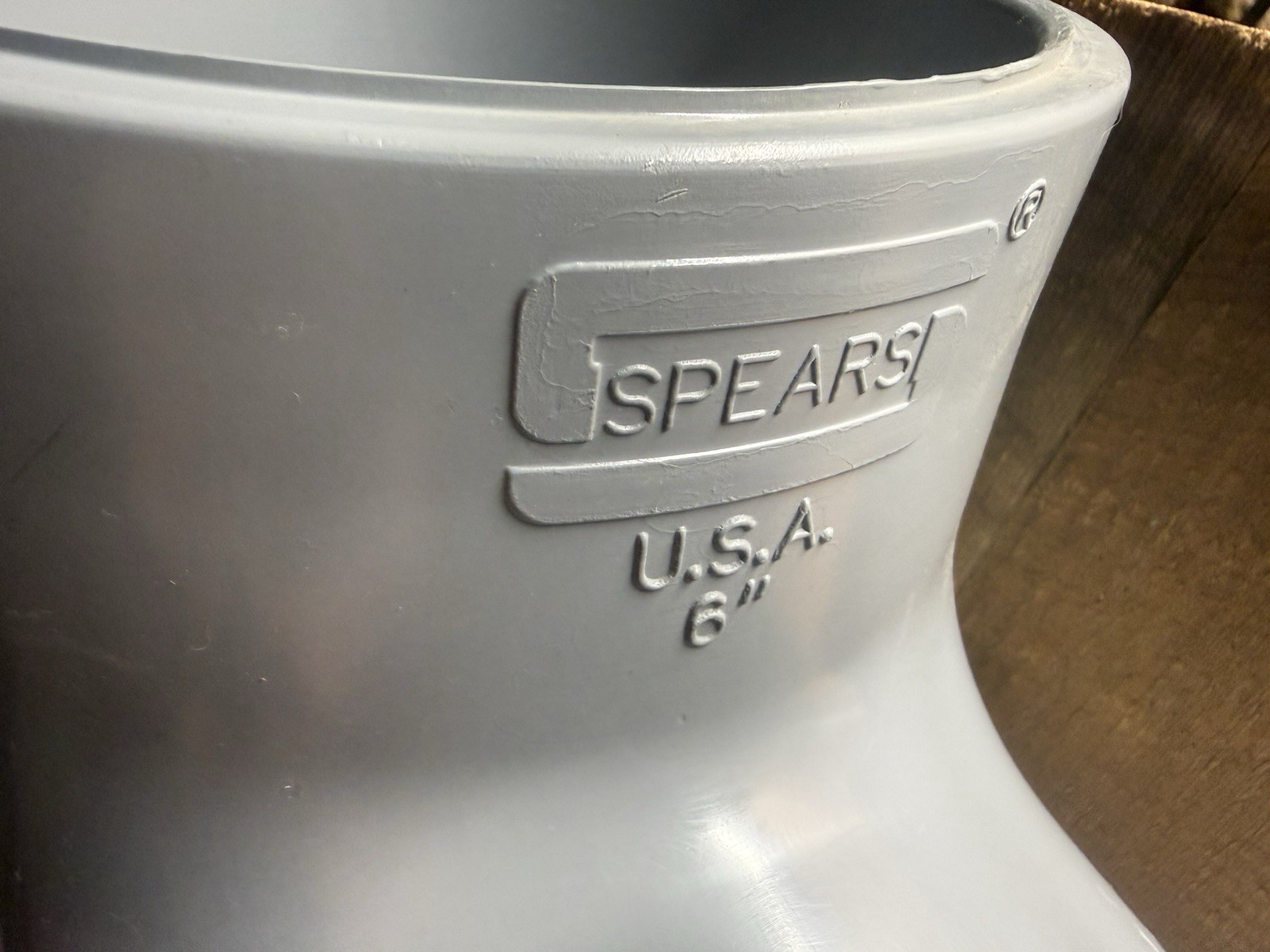 Spears 801-060C 6” Sch80 CPVC Tee Socket Ends XH Industrial Plumbing Fitting NEW