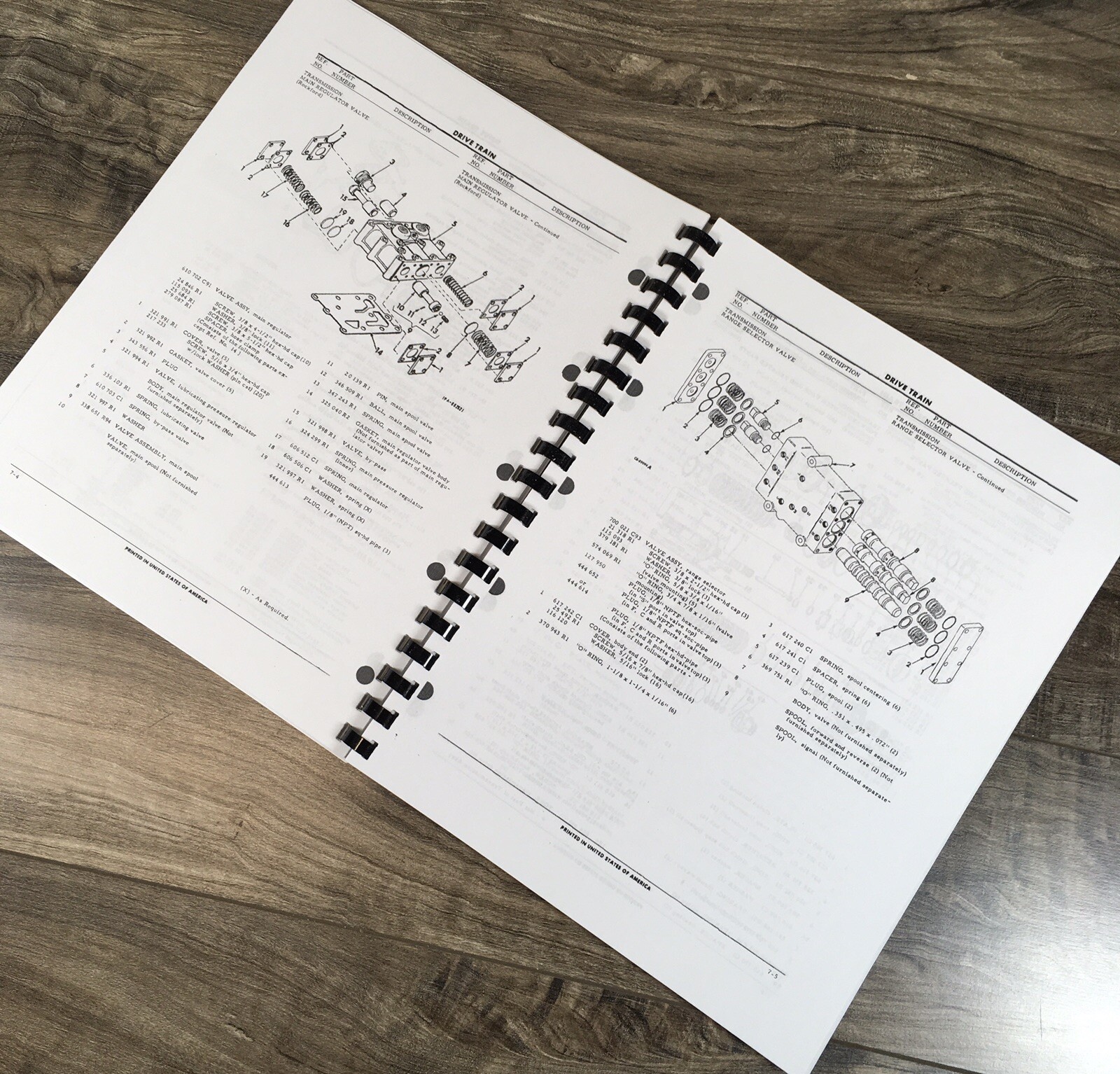 Farmall International 175C Loader Service Parts Operators Manual Set Crawler