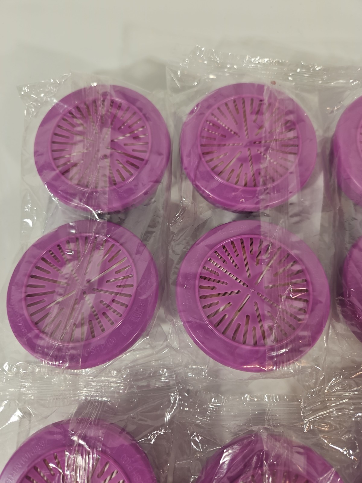 Lot of 6 Pairs Sets Honeywell North P100 Respirator Cartridge 7580P100