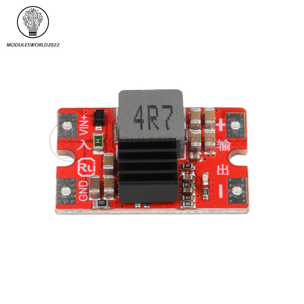DC-DC Buck Module 27V to 5V/12V 8A Mini Model Aircraft High-power Buck Module
