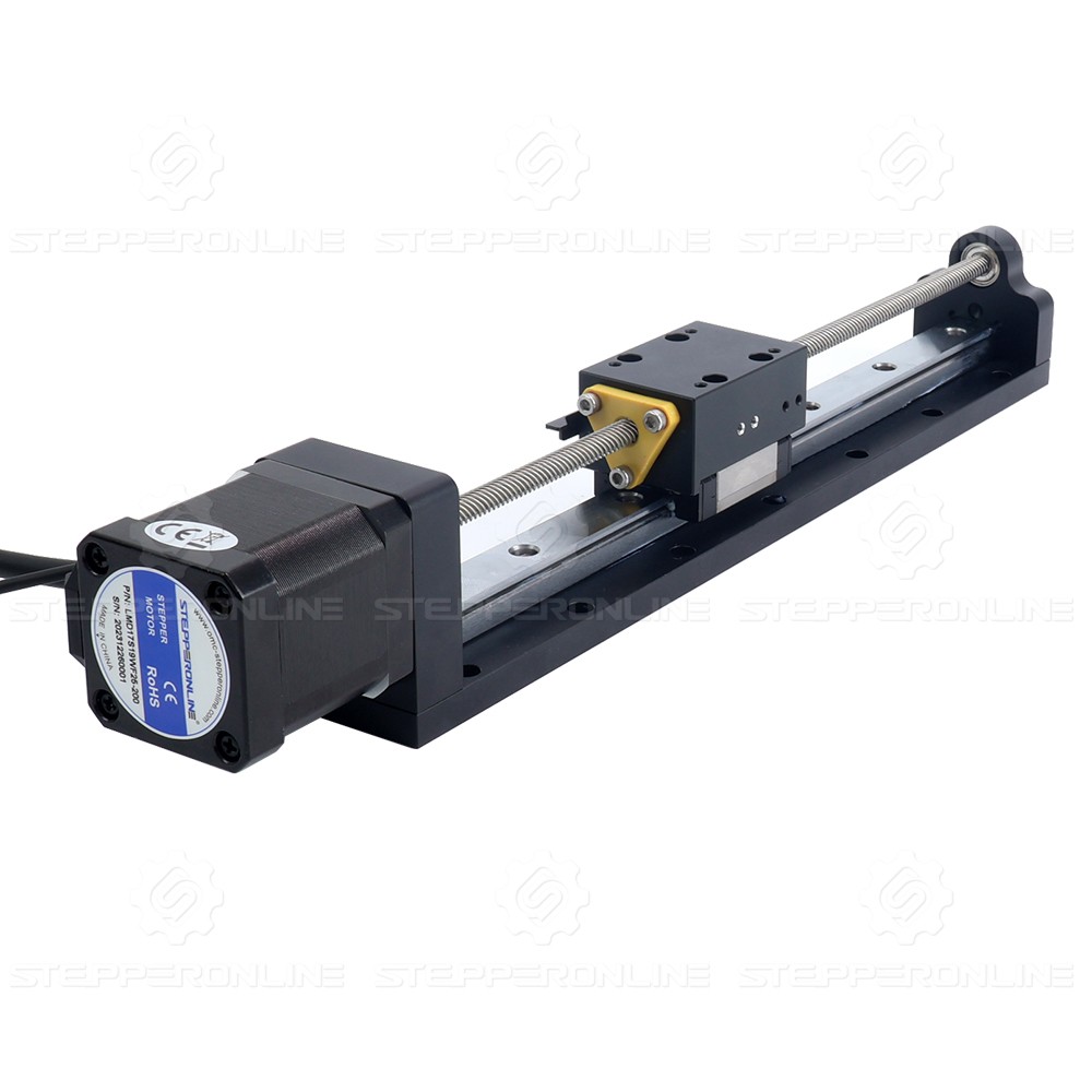 Nema 17 Stepper Lead Screw Linear Actuator 200mm 0.5Nm Lead 12.7mm with Sensor