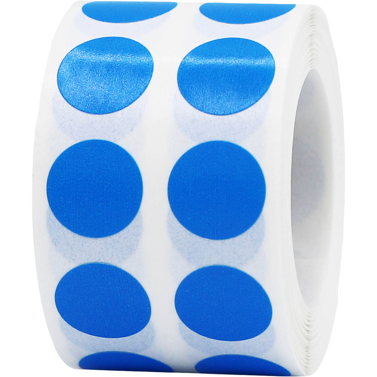 Circle Dot Stickers | 0.5″ Inch Round | 1,000 Pack | Pick One Color