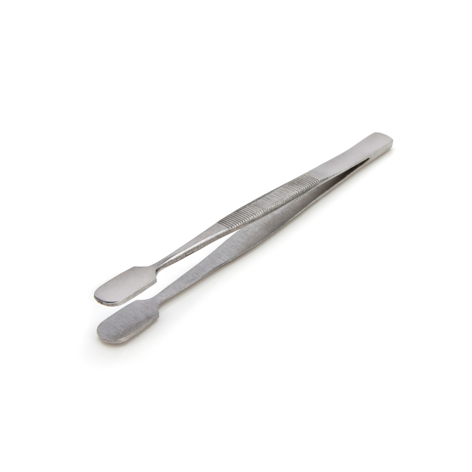 Steelman 4.5 in. Rounded Spade Tip Utility Tweezers 05607