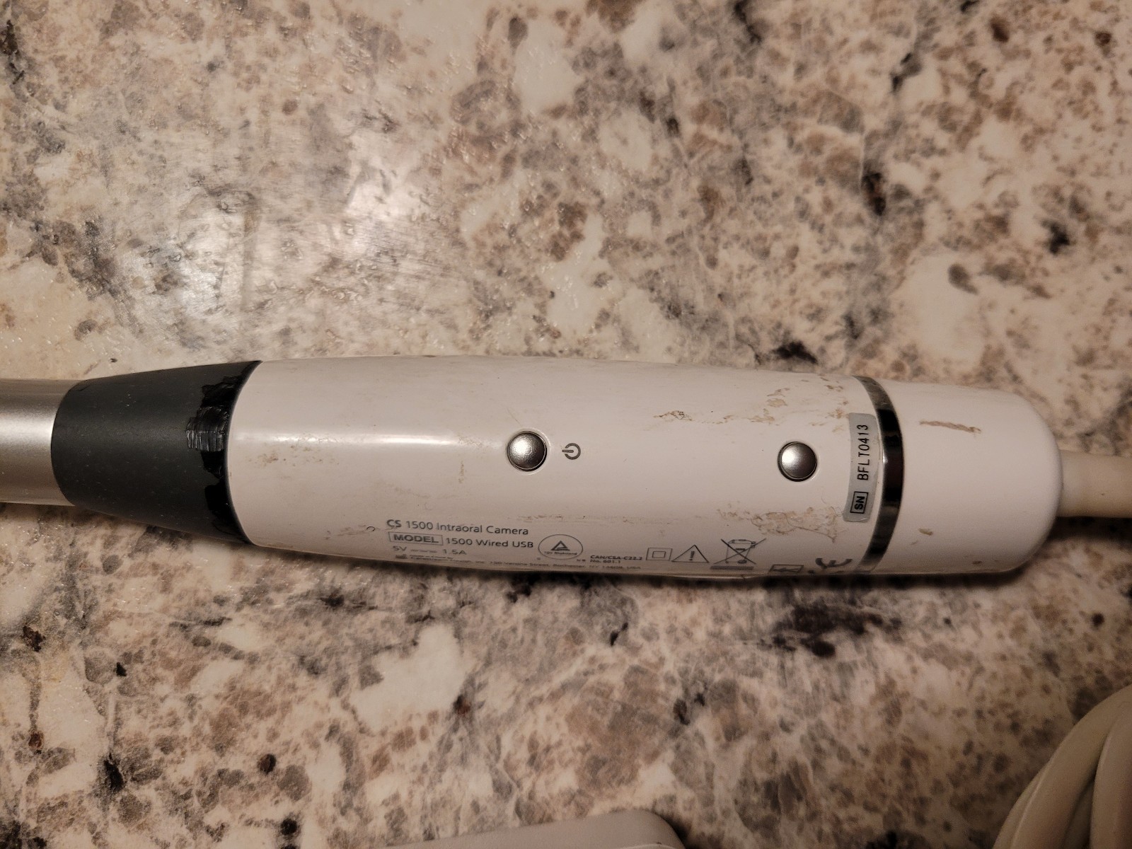 Works Great Carestream CS1500 Intraoral Camera with Detachable USB *w/ 6-month