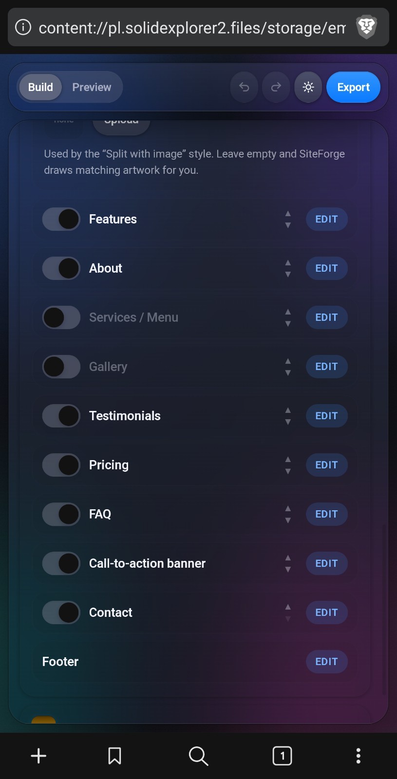 [HTML] Professional Website Editor & Builder | Works Fully OFFLINE!