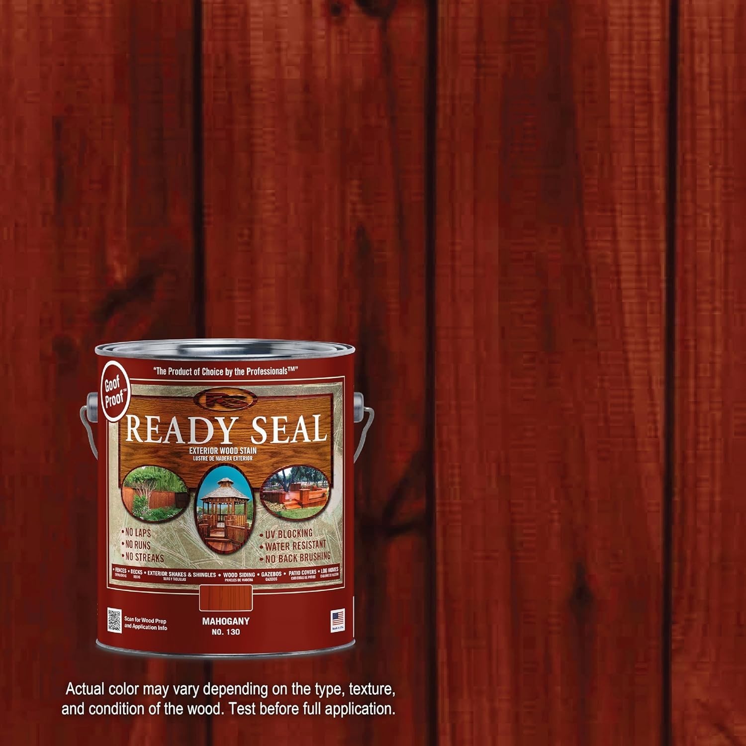 Ready Seal Mahogany 1 Gallon 7lb – 130