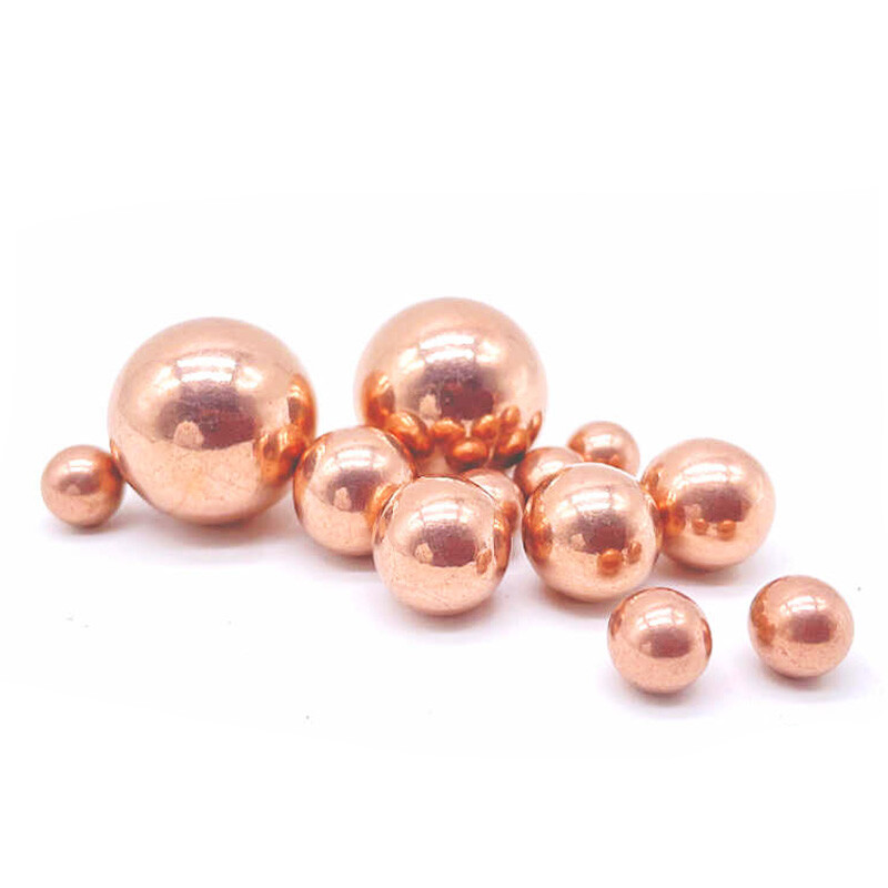 Solid Precision Ball Pure Cupper Balls Smooth Sphere Diameter 0.3mm-38mm Beads