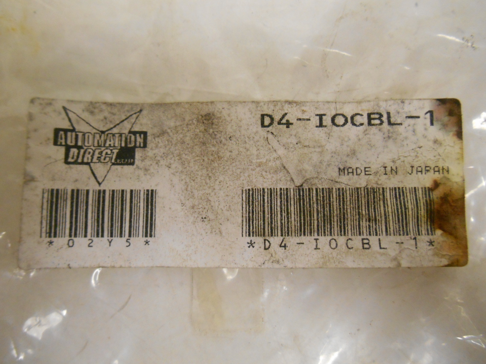 NIB Automation Direct D4-IOCBL-1 DL405 PLC I/O Cable, 9.8ft/3m Cable Length