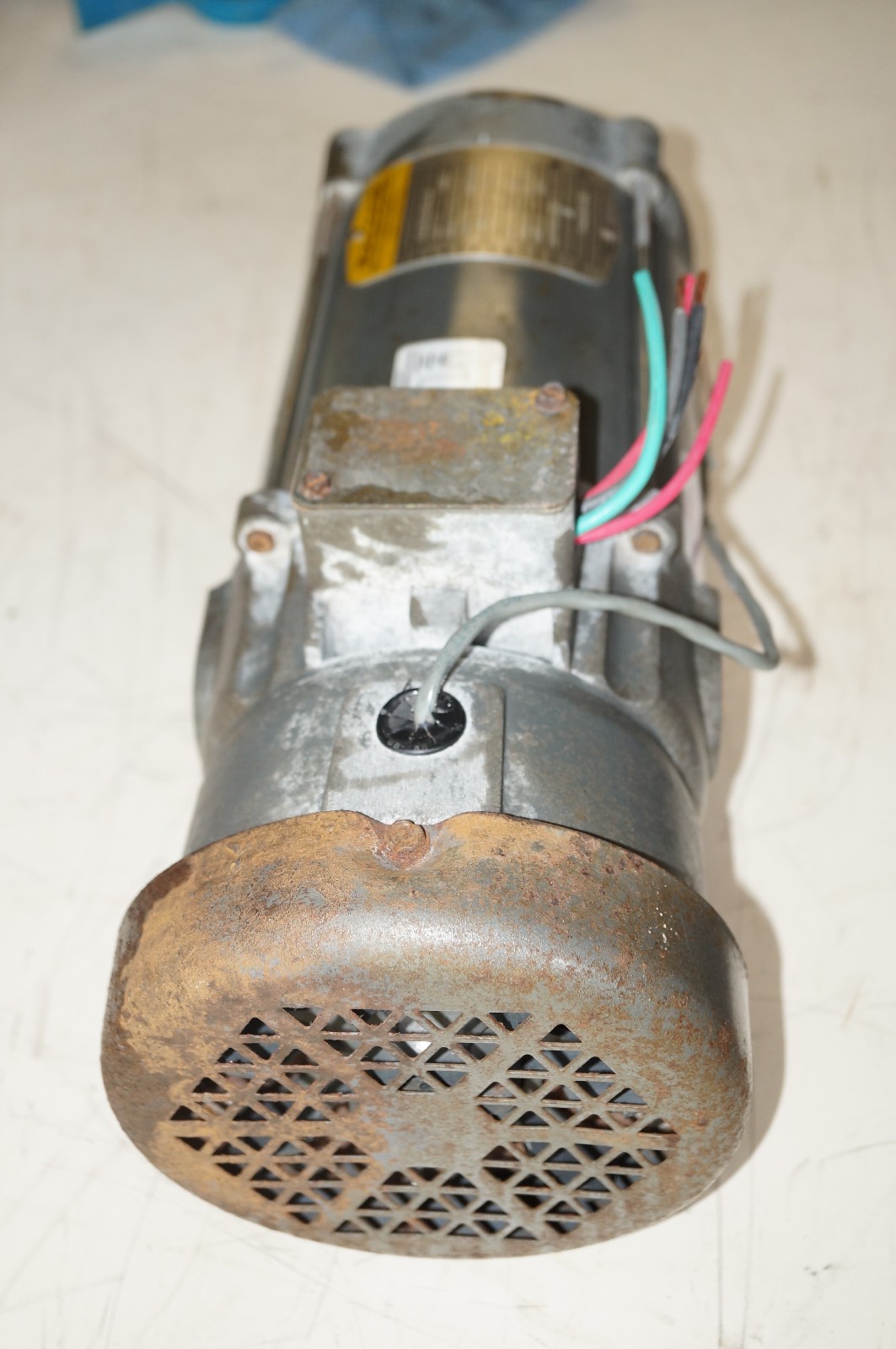 BALDOR DC Motor 3/4 HP, 180V, 1750 RPM, IEFC, PM3428P, 34-6751-394661, 5/8 Shaft