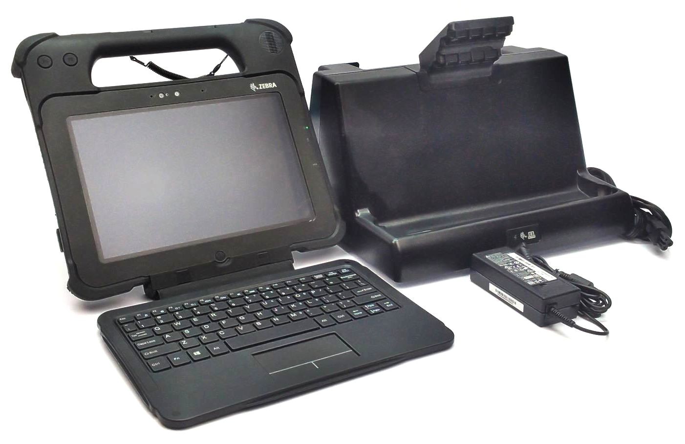 Zebra RTL10B1 Rugged Tablet Android RTL10B1-G1AS0X0000NA with Charging Cradle