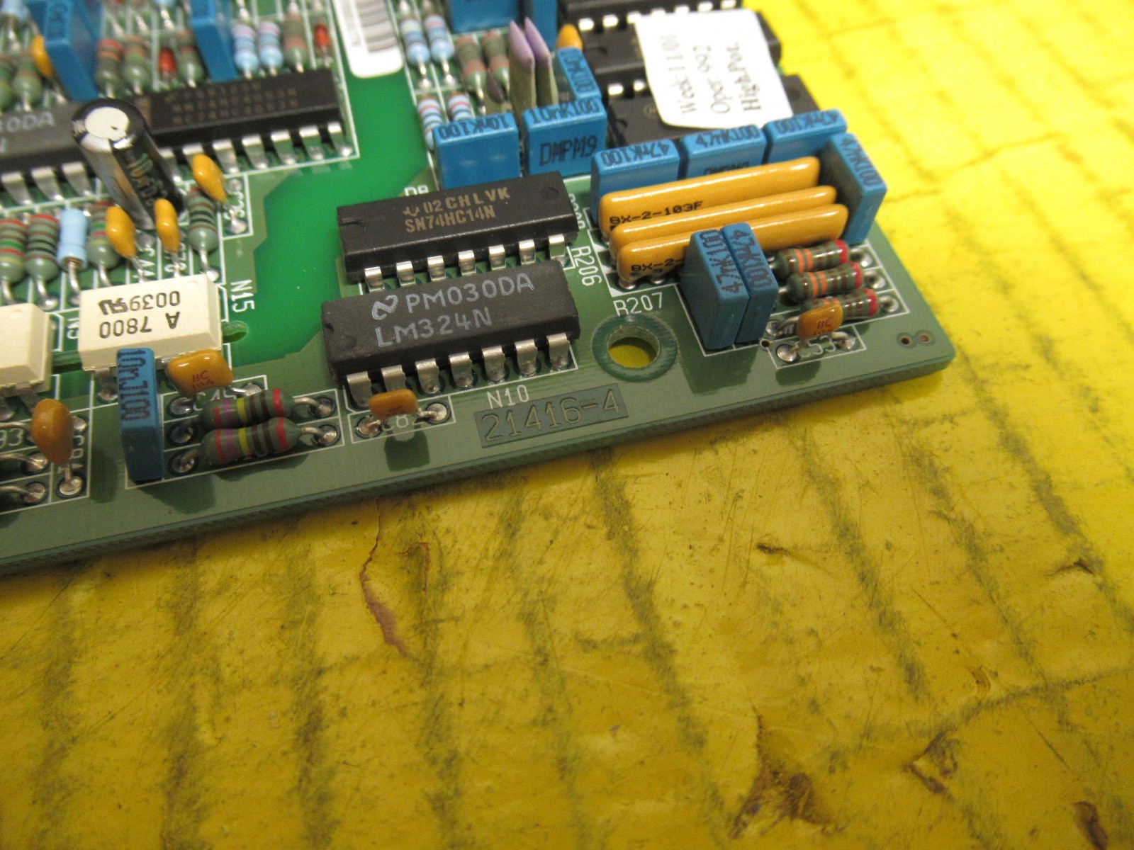 INDUSTRIAL DYNAMICS CIRCUIT BOARD 21416-4 214164