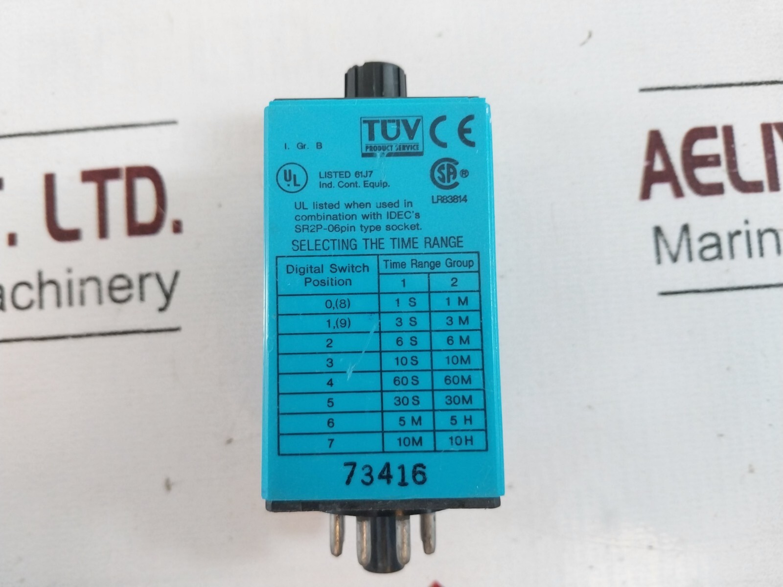 Idec rte-p11 delay on electronic timer