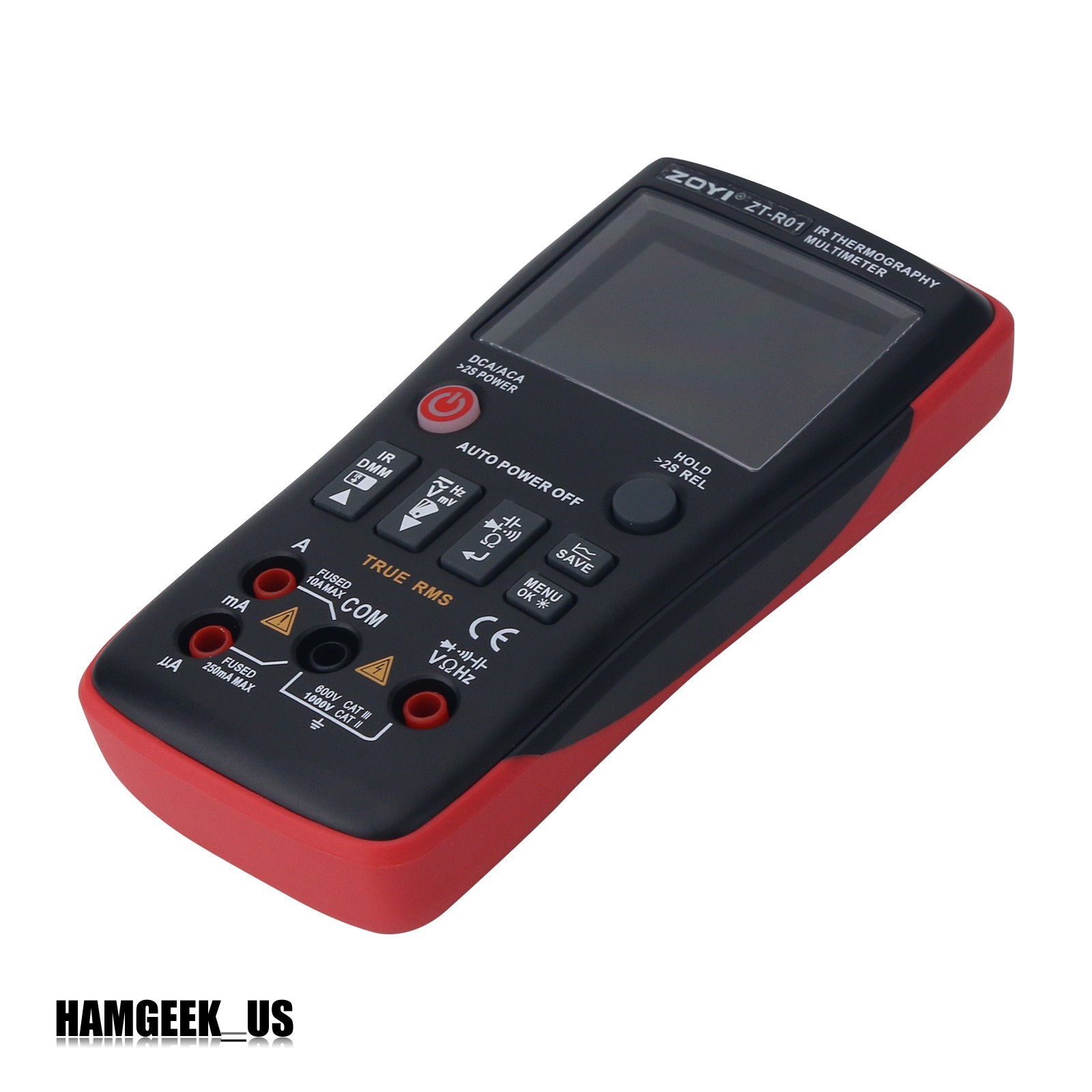 Thermal Imaging Multimeter ZT-R01 IR Digital Multimeter with IPS Color Screen