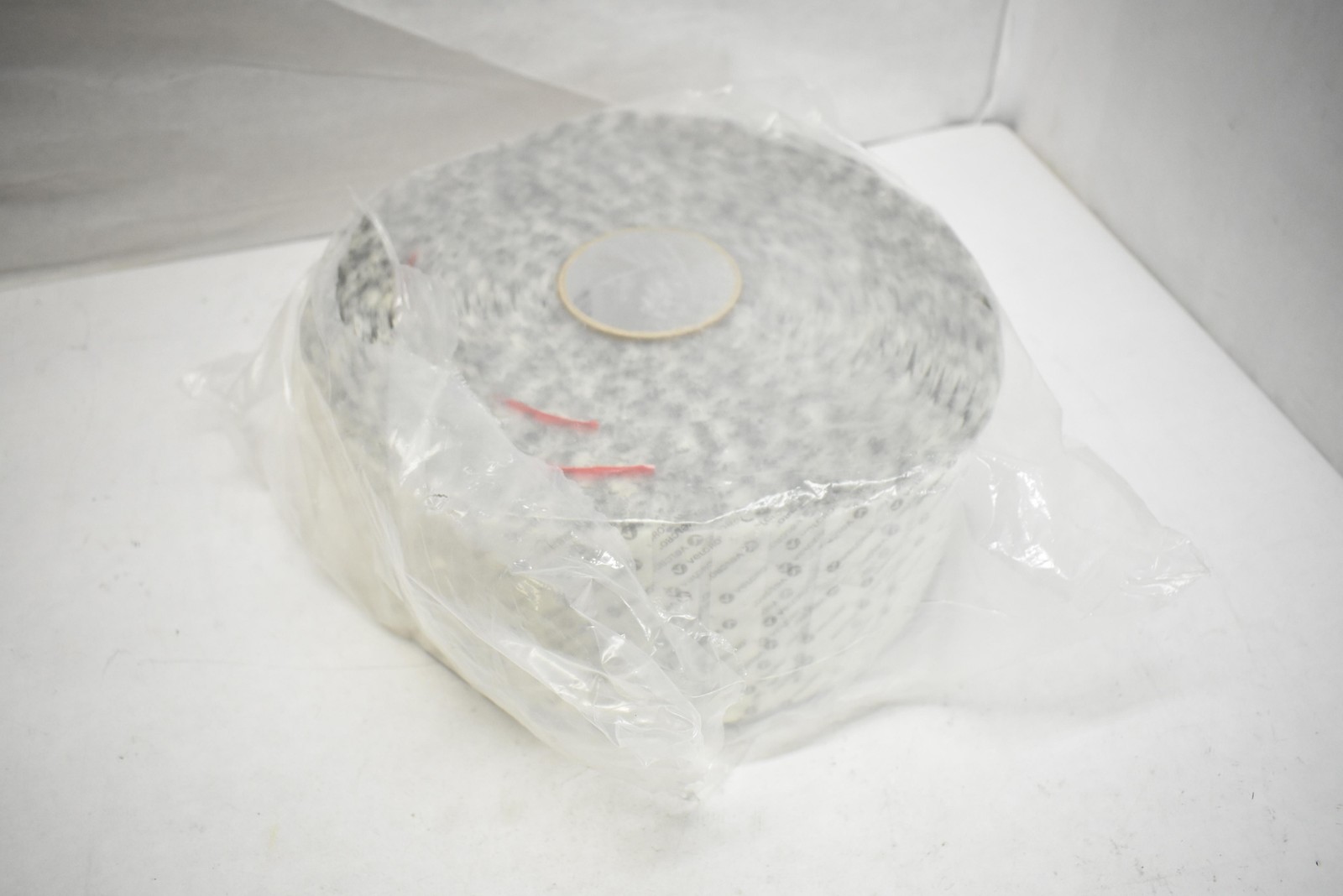 Hook Loop Fastener Tape White Adhesive Back Industrial Roll 7013974624