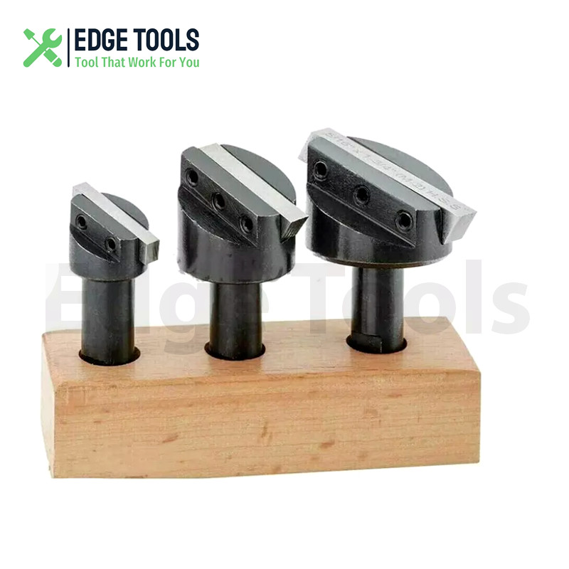 Fly Cutter Set 1/2″ Shank 3/4» To 1-1/2»Cutting Milling Hardened Tool Bit USA