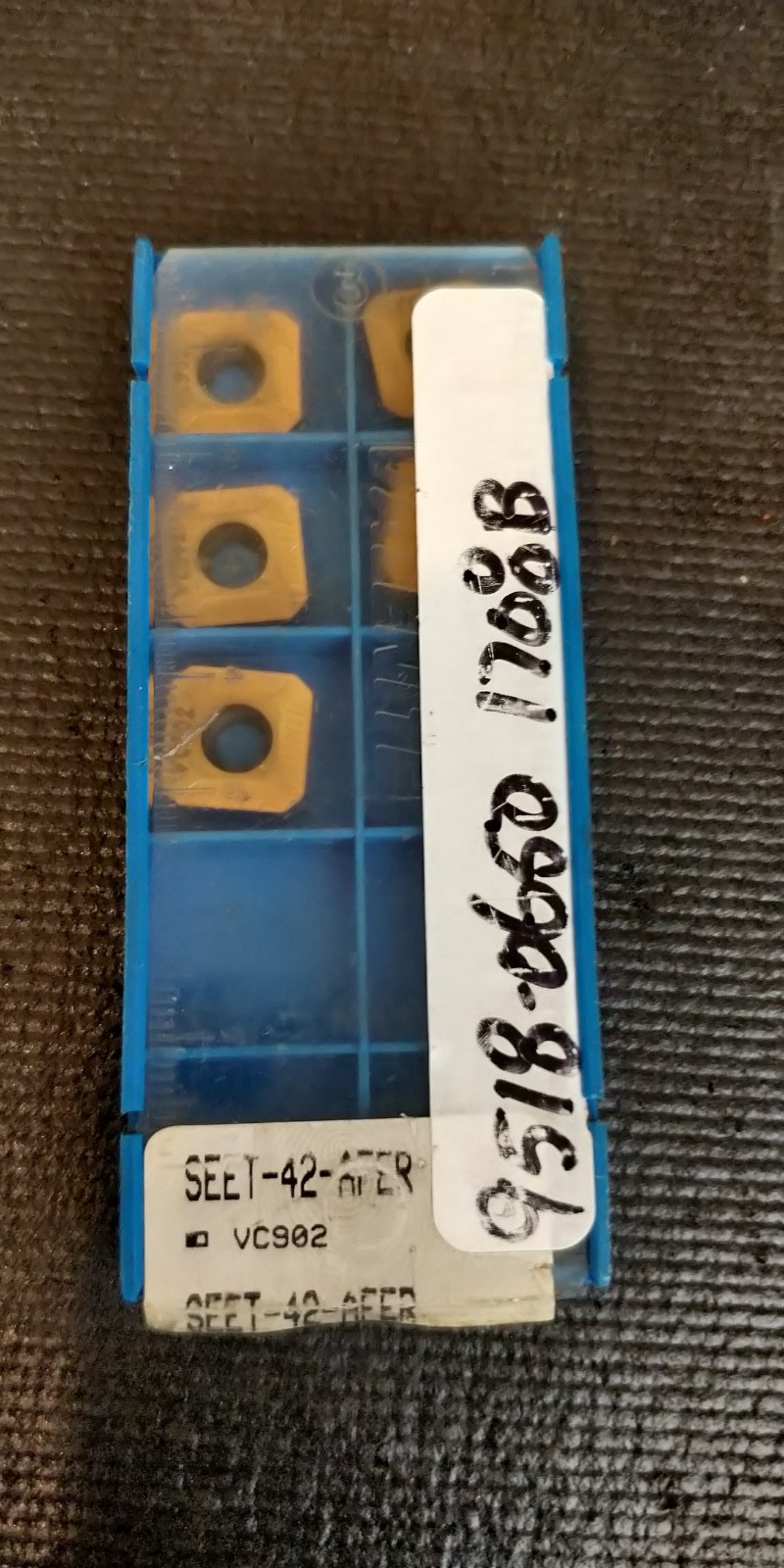 5 pieces SEET42AFER VALENITE INSERTS VC9092 SEET-42-AFER