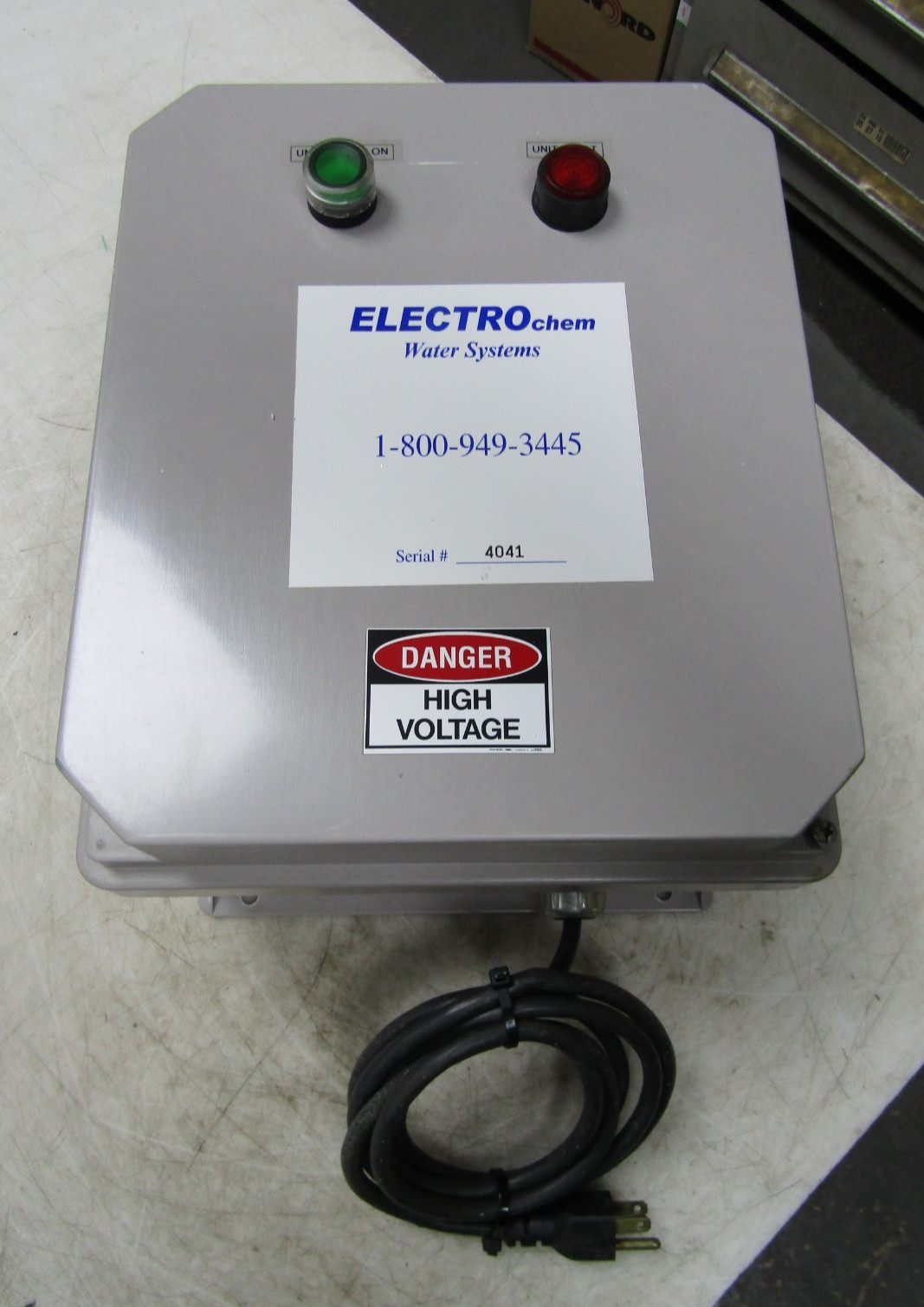 💥ELECTROCHEM CF30 HIGH VOLTAGE POWER SUPPLY 110-240 VAC 5-30 KVDC 98263-90000