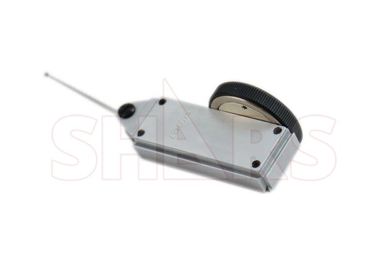 Shars 0.030″ Black Dial Face Dial Test Indicator .0005″ With Extended Arm NEW !]