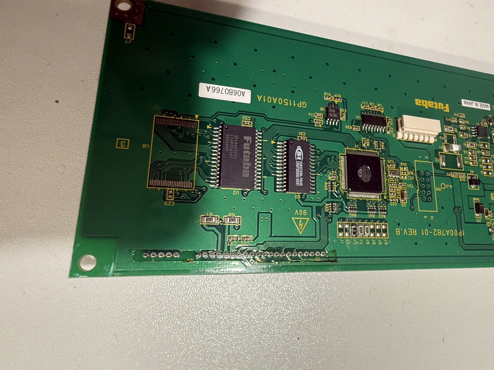 1pc used FUTABA IP00A782-01 REV B GP1150A01A Vacuum Fluorescent Display B04-1