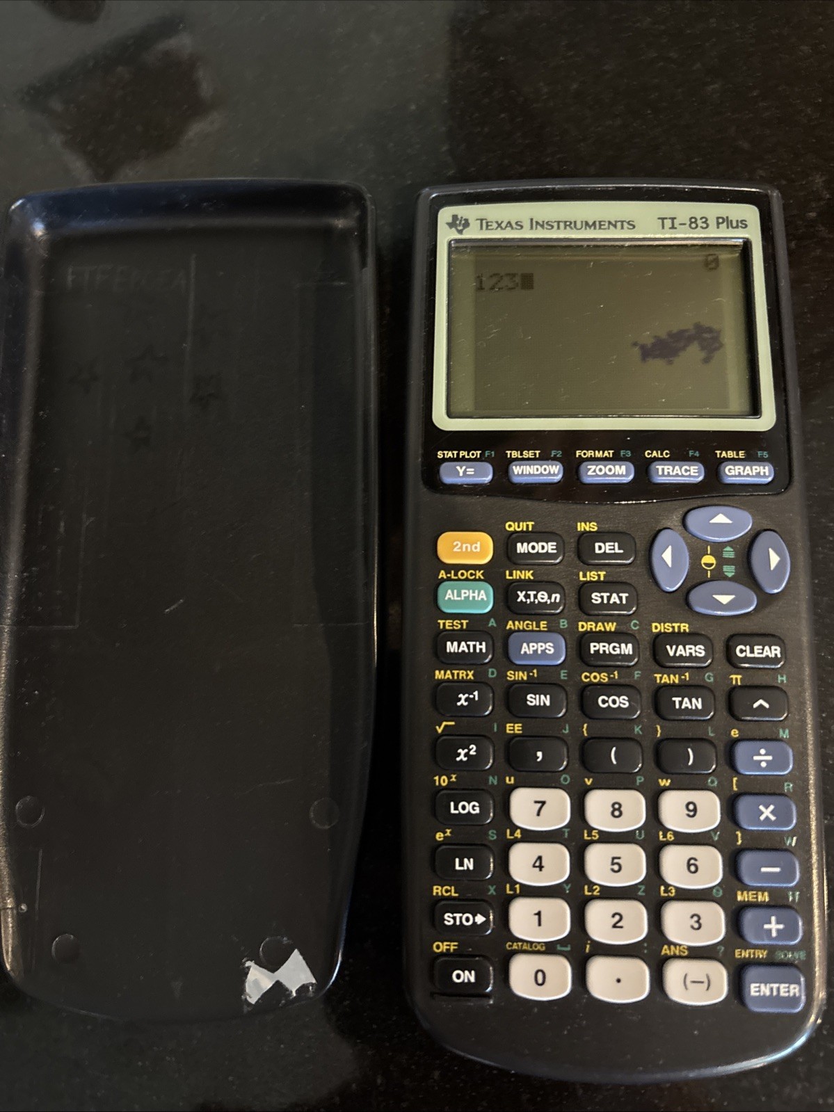 Texas Instruments Ti-83 Plus Graphing Calculator TESTED-WORKING! Read