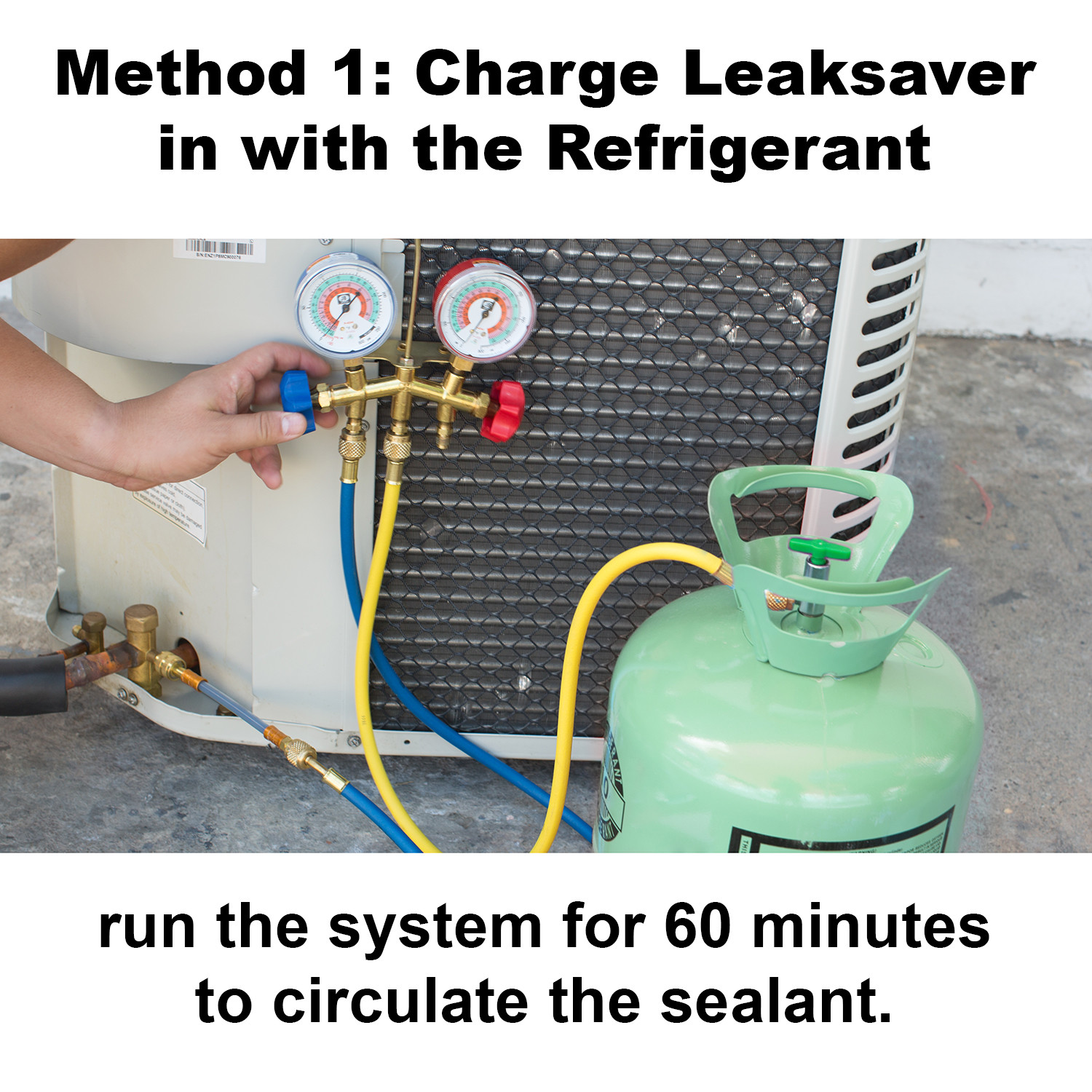Leak Saver Direct Inject UV Leak Sealer Up to 5T Seal Fast and Easy