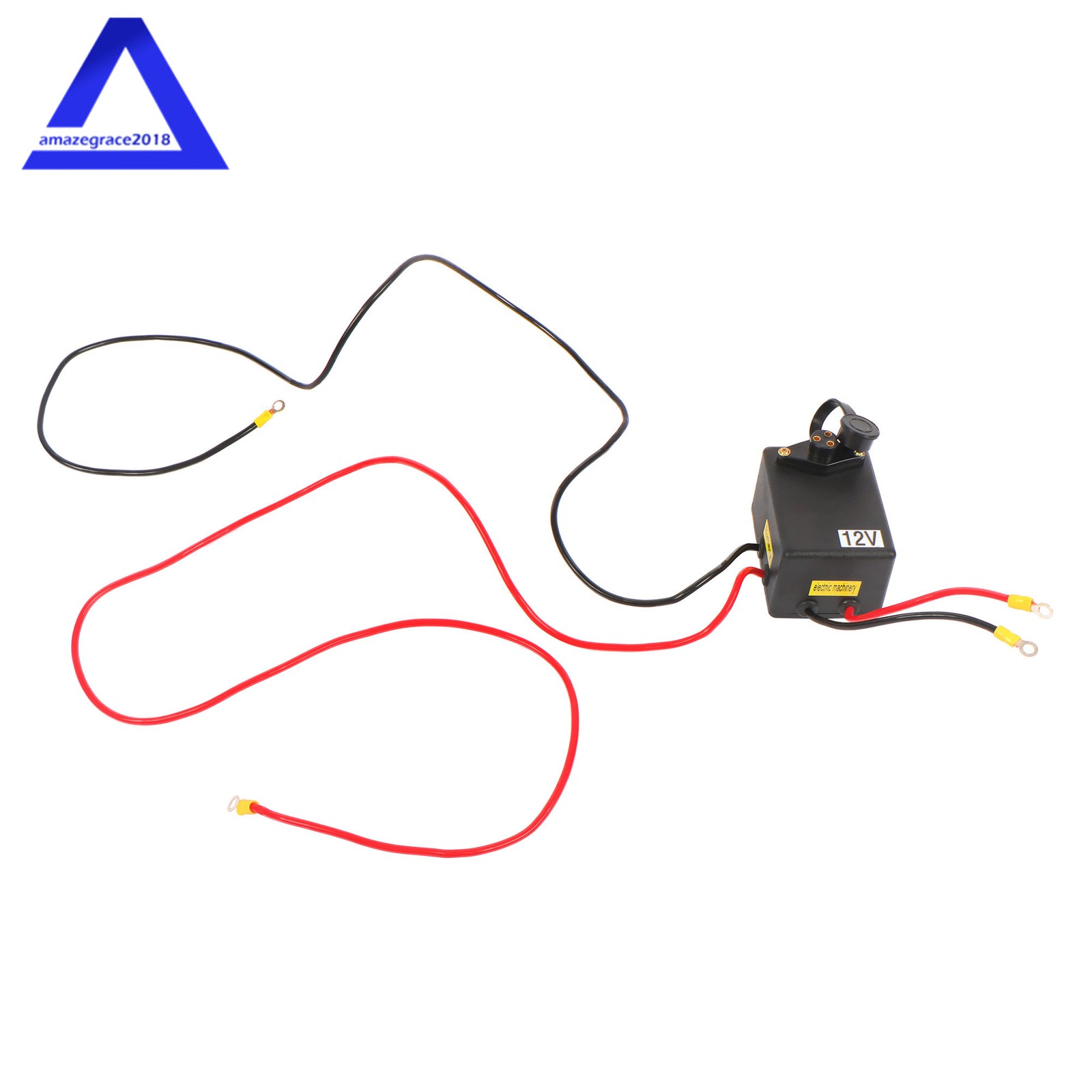 12V 2500LBS 1.3HP Electric Winch 50ft Synthetic Rope Wired & Wireless Remote