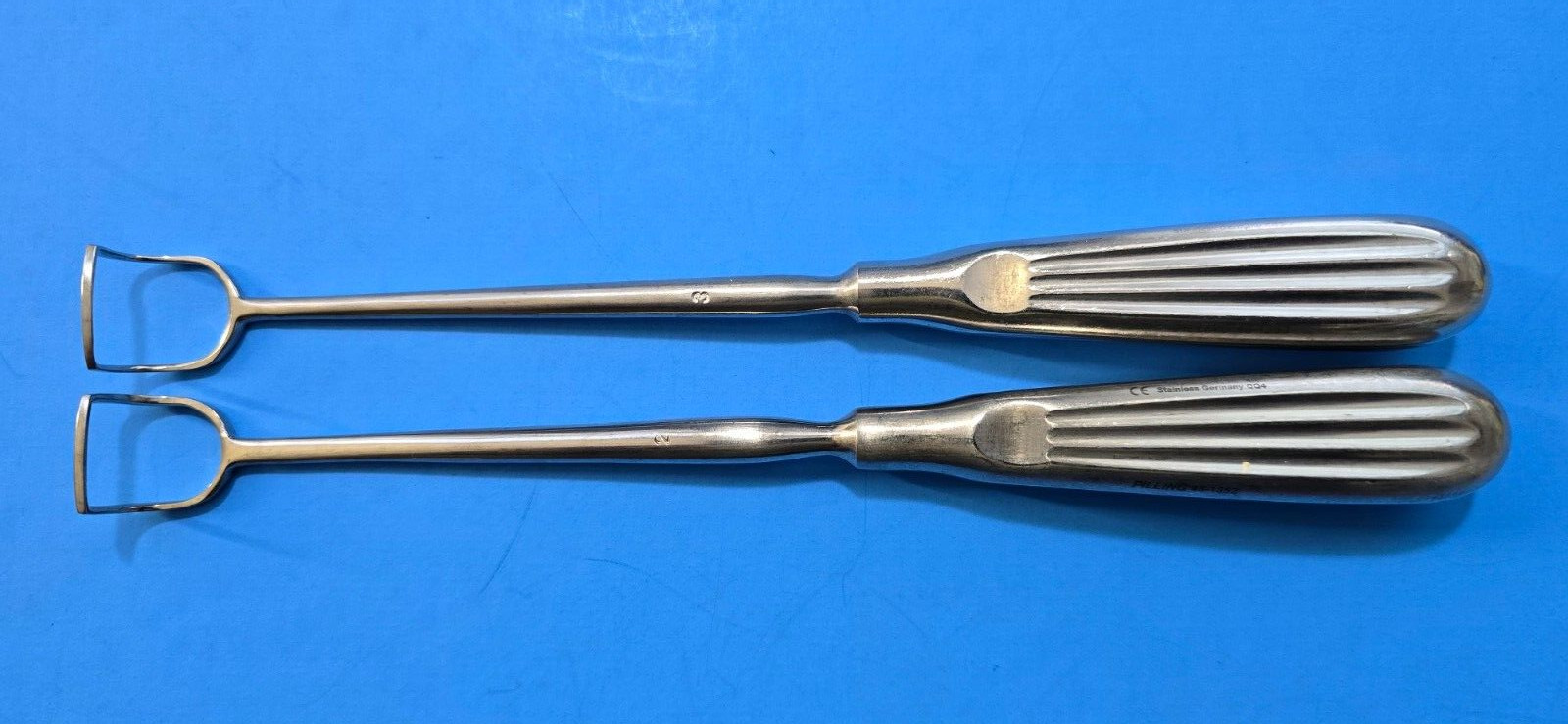 PILLING Surgical Ent Adenoid Curette Size#2,#3 8.25″