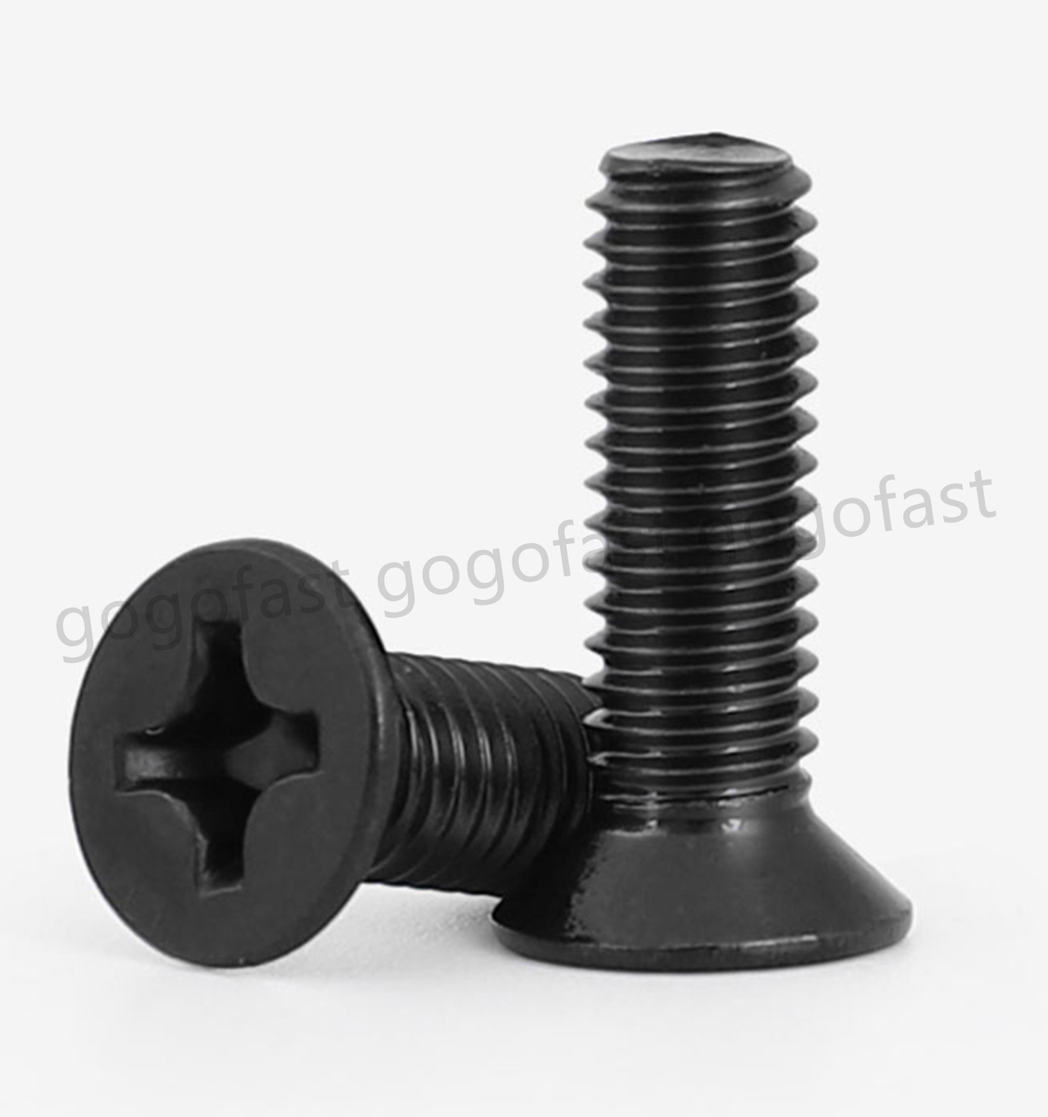 M4-M8 Phillips Head Countersunk Machine Screws 304 Stainless Steel zinc plated