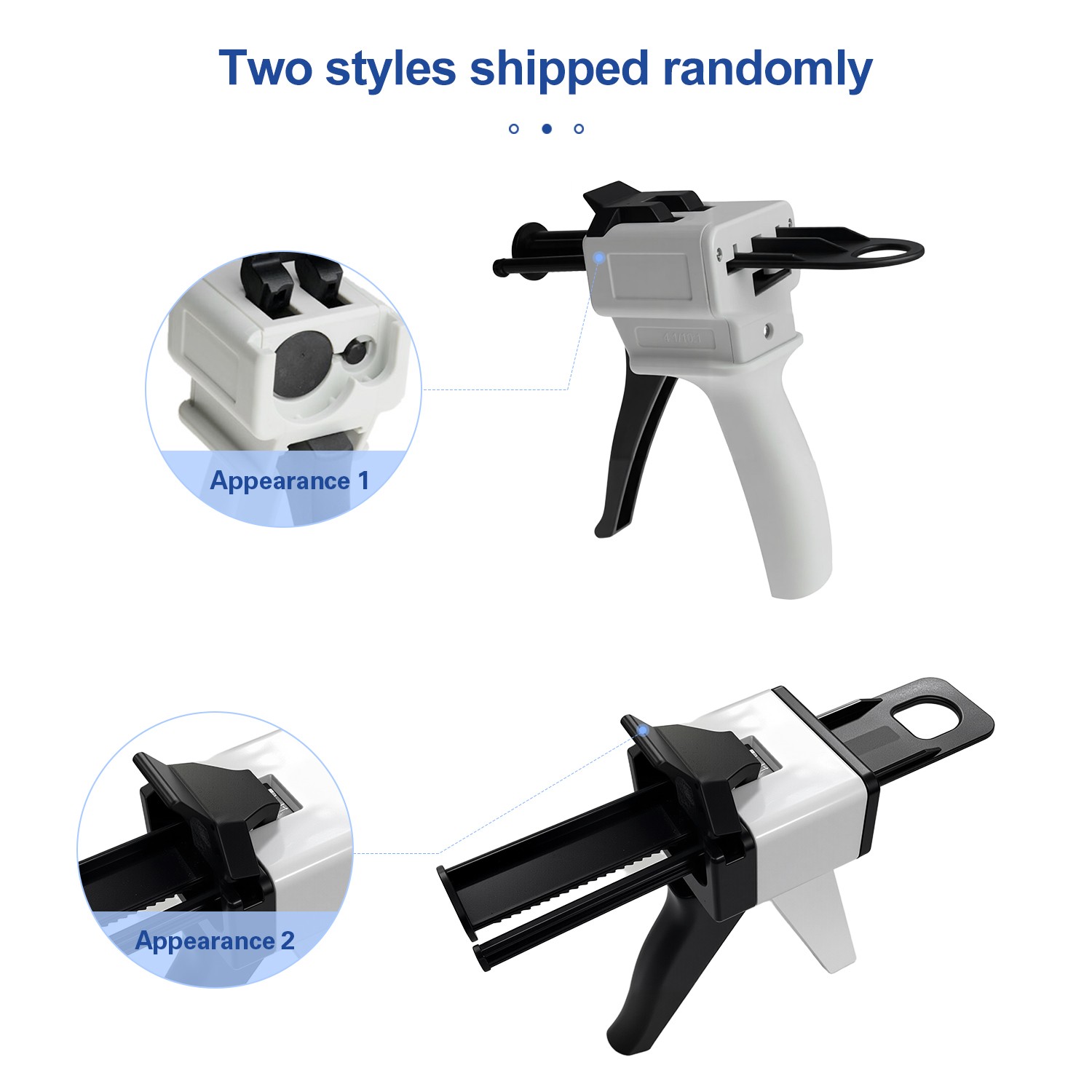 Dental Impression Mixing Dispenser Gun/Silicone Elastomeric Impression Material