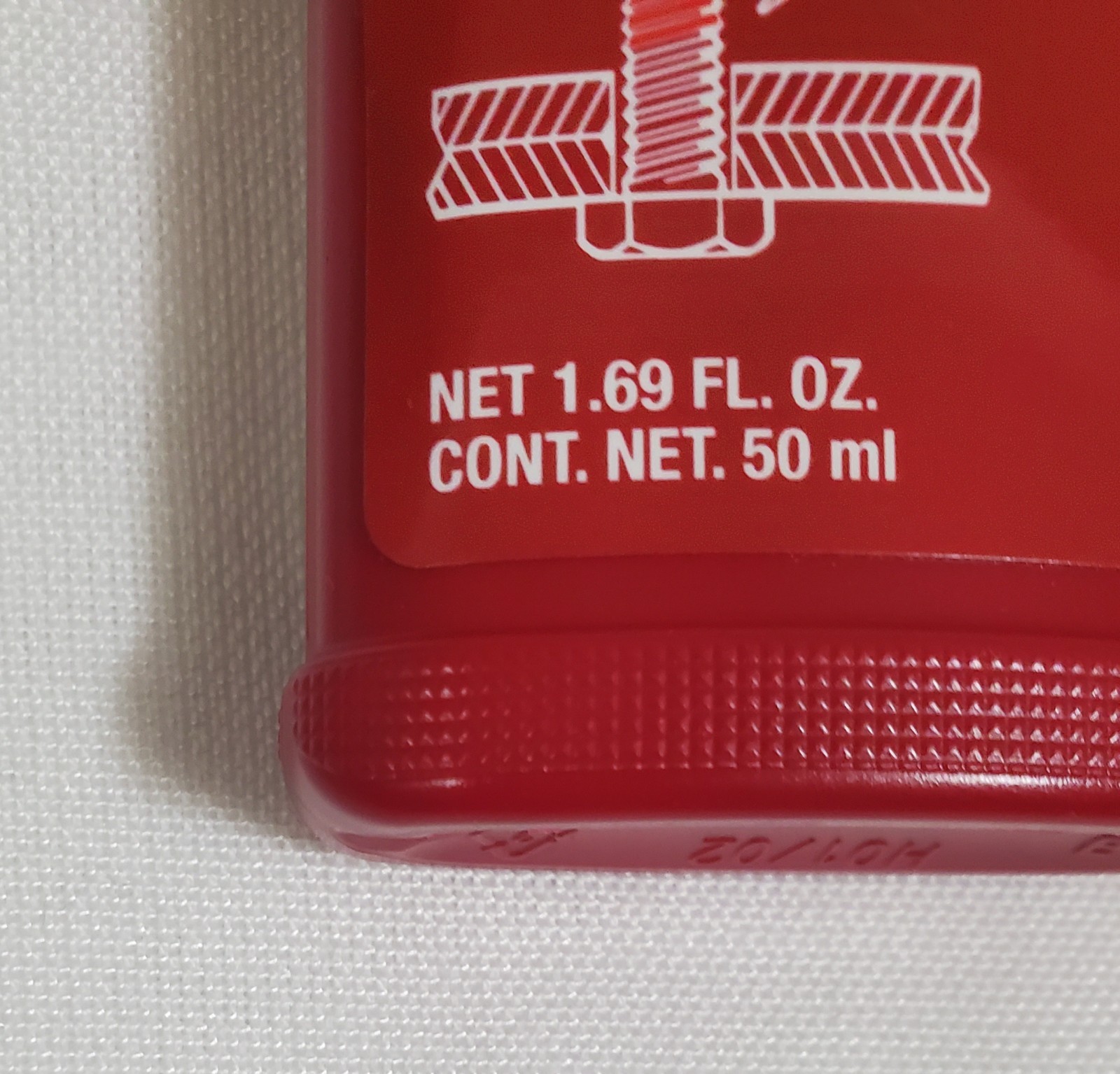 Loctite 272 Threadlocker High Strength Adhesive 50 mL 1.69 fl. oz EXP 02/2026