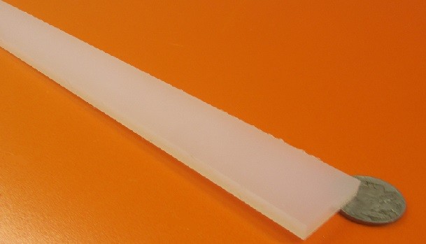 Polypropylene Bar 1/4″ (.250″) Thick x 1.0″ Wide x 48″ Long, 8 pcs, 32 feet