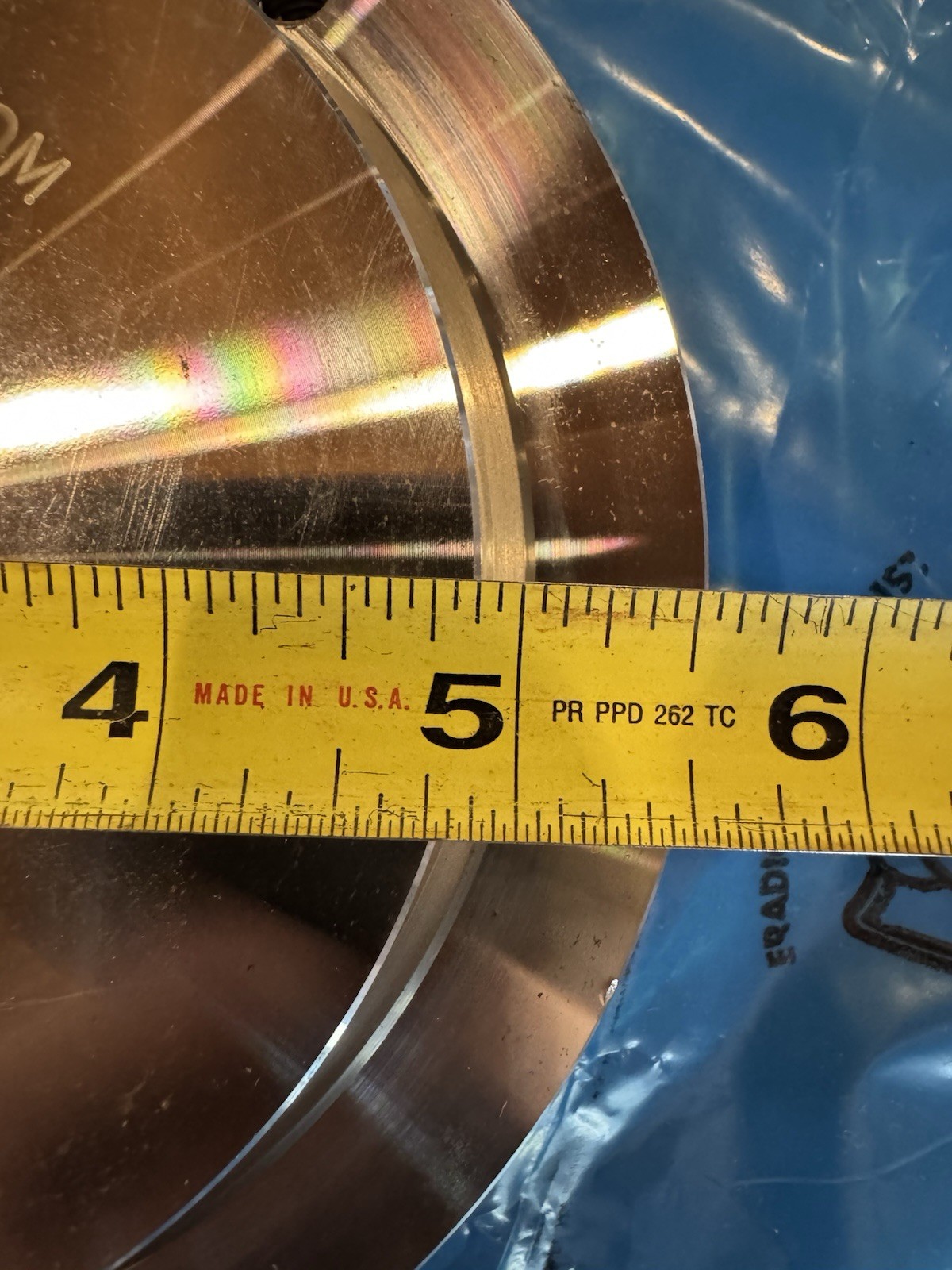 Buck Chuck Hardinge Lathe Adapter Plate 6″ 4° Taper A6-4DEG Toolroom