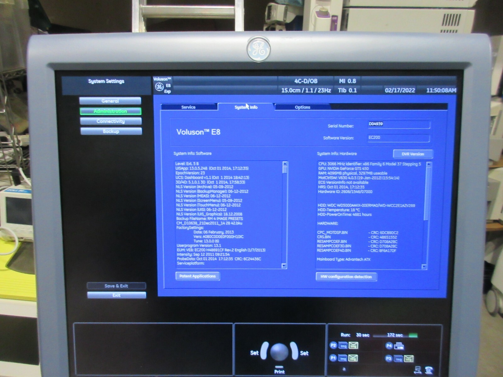 GE Voluson E8 Expert