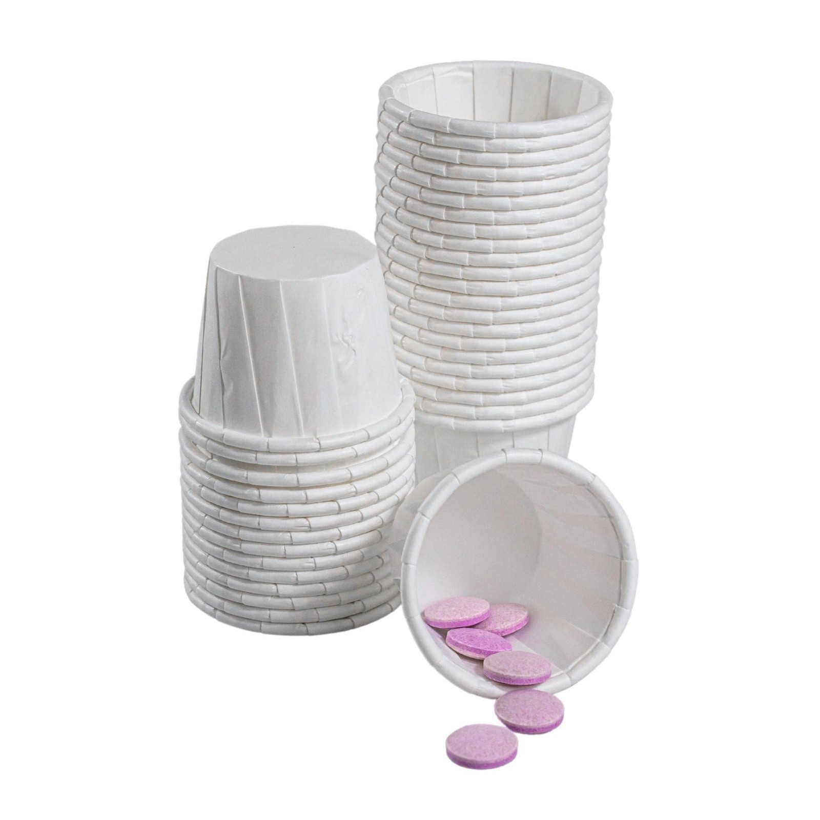 Paper Souffle Cups 0.75 oz (Pack of 250) – Disposable Portion Cups for Medici…