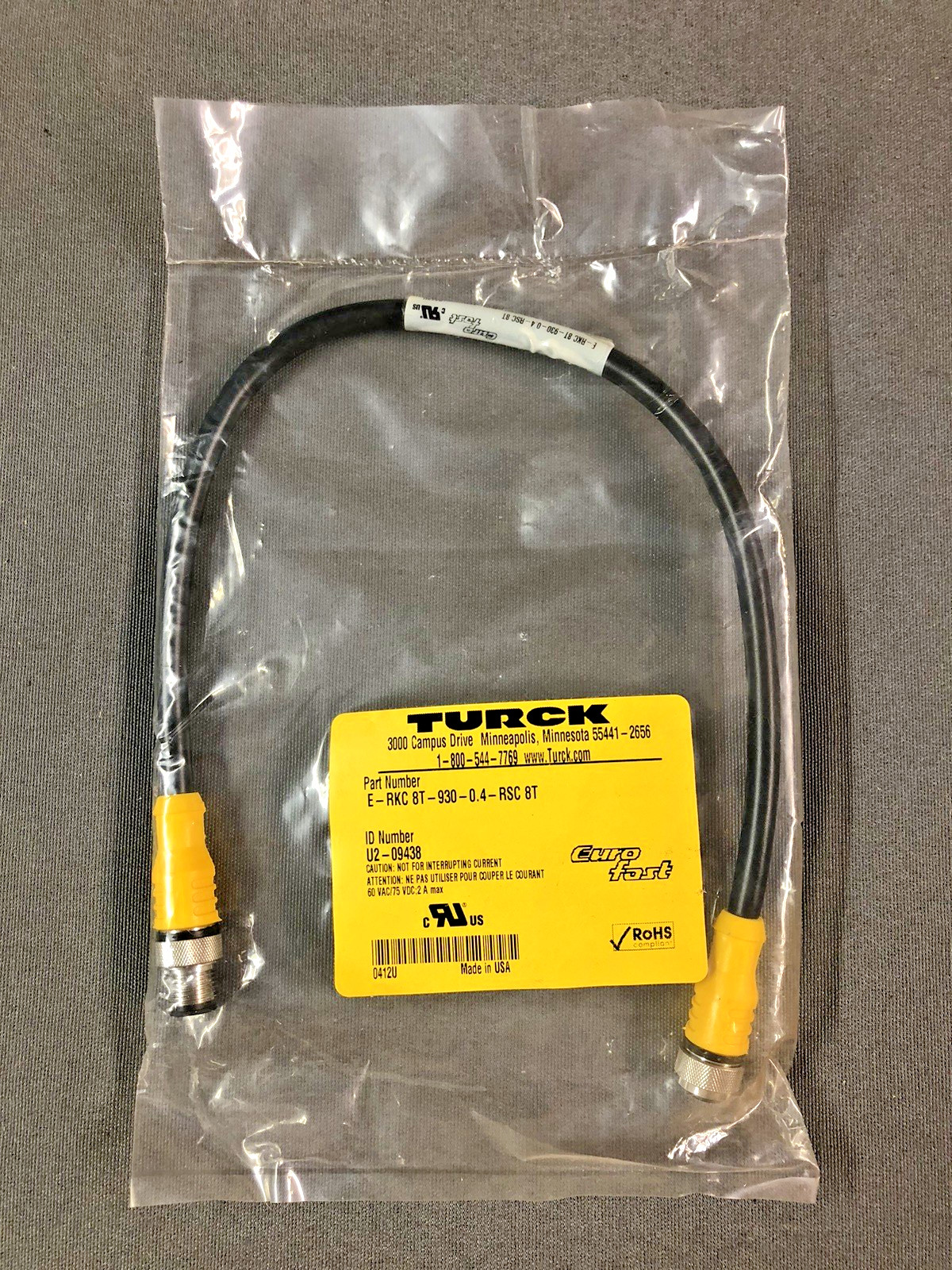 Turck Kubler KIT A02H1024-BC Encoder Kit T8.A02H.64AE.1024.P13B0 Encoder- Qty. 1