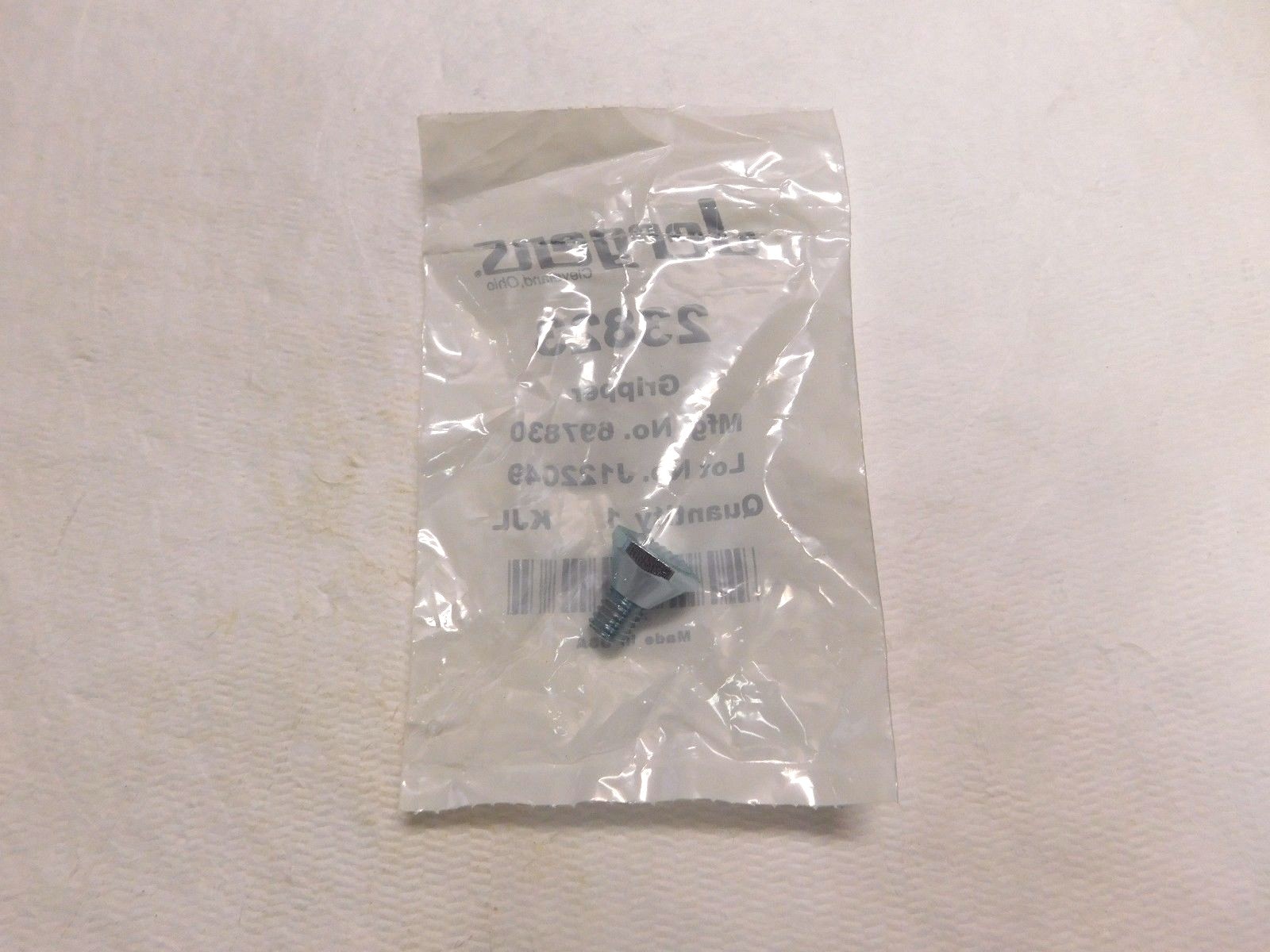 Jergens Carbide-Tipped Hex Head Gripper 3/4" Dia 3/8"-16 Thread Grade